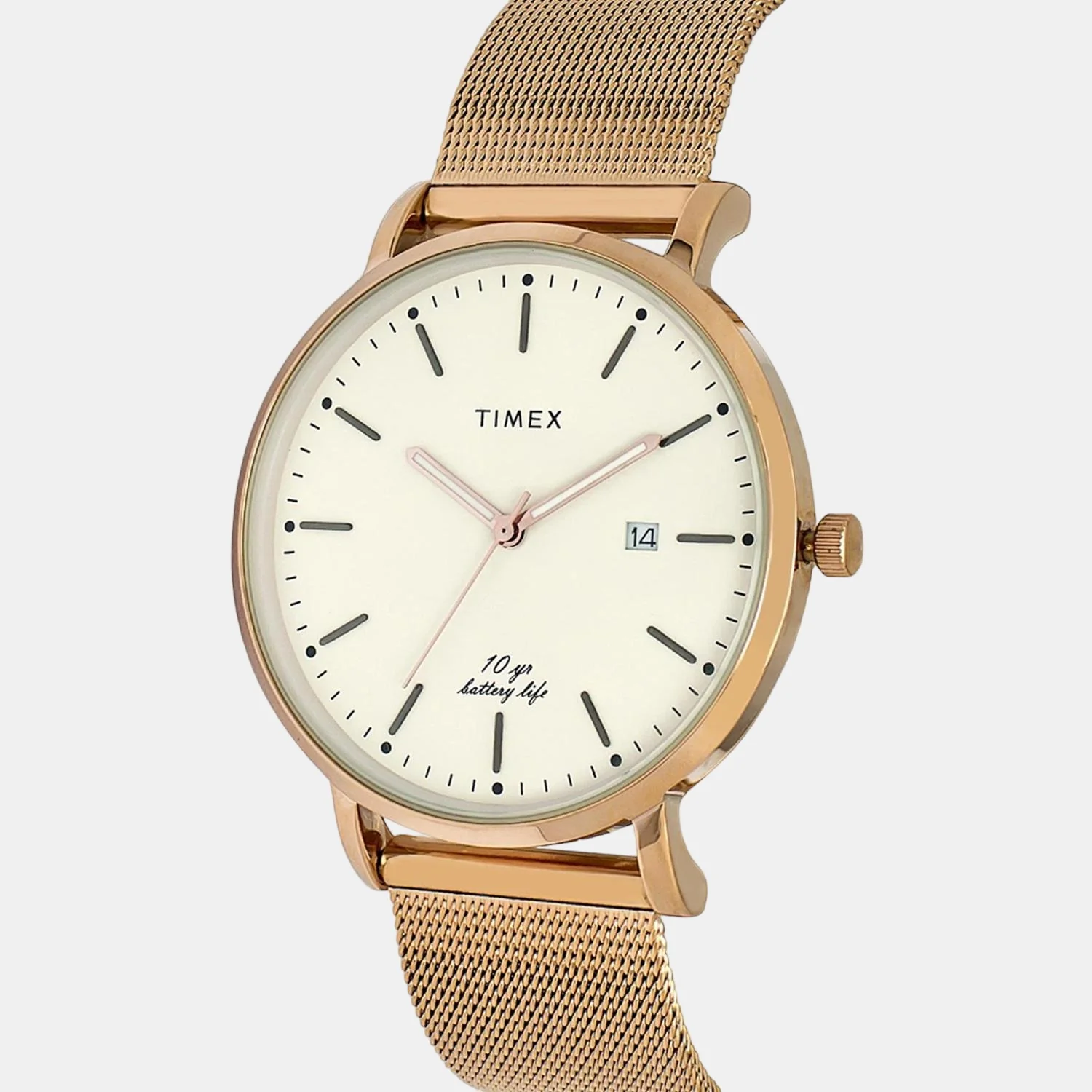 Empera Men Quartz Beige Dial Analog Stainless Steel Watch TWEG17708 - Image 3