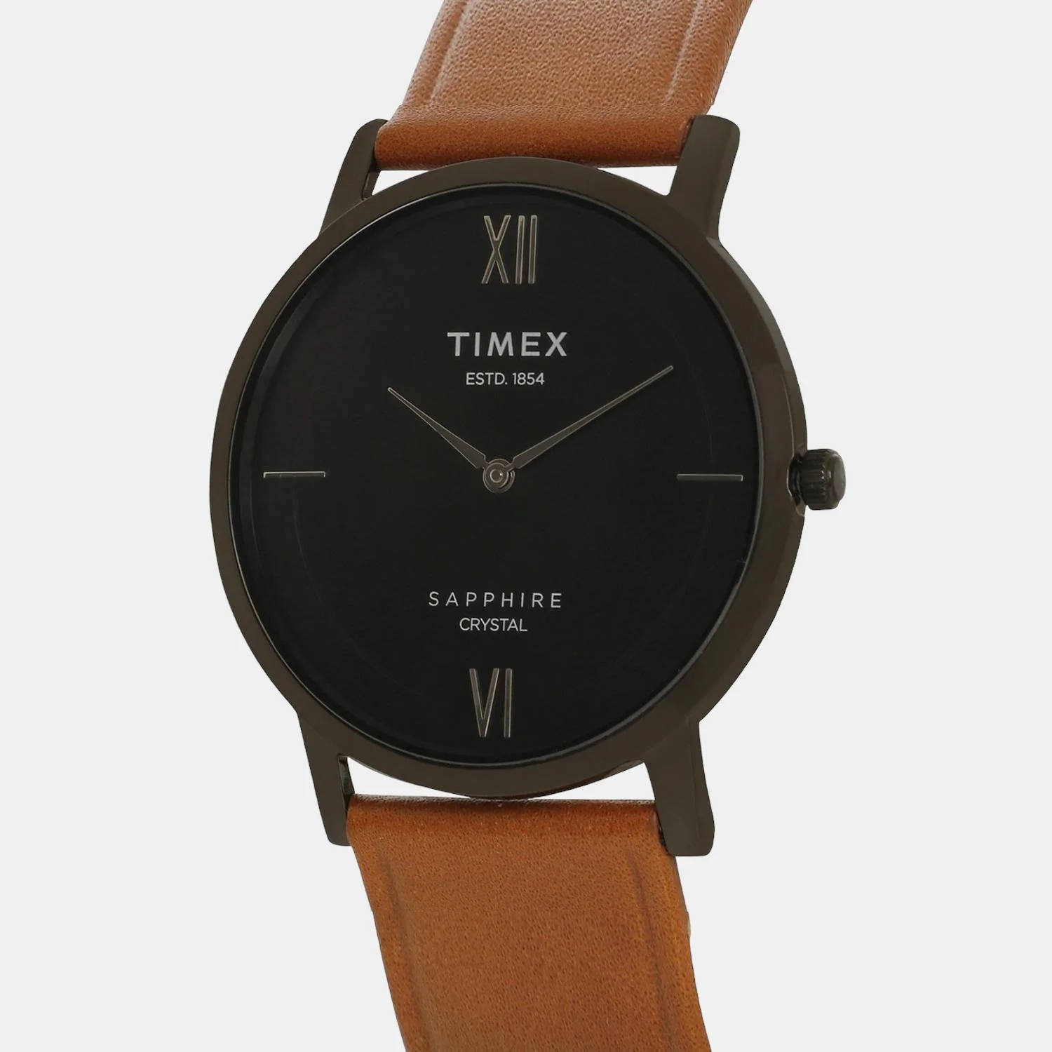 Empera Men Quartz Black Dial Analog Leather Watch TWEG17408 - Image 3