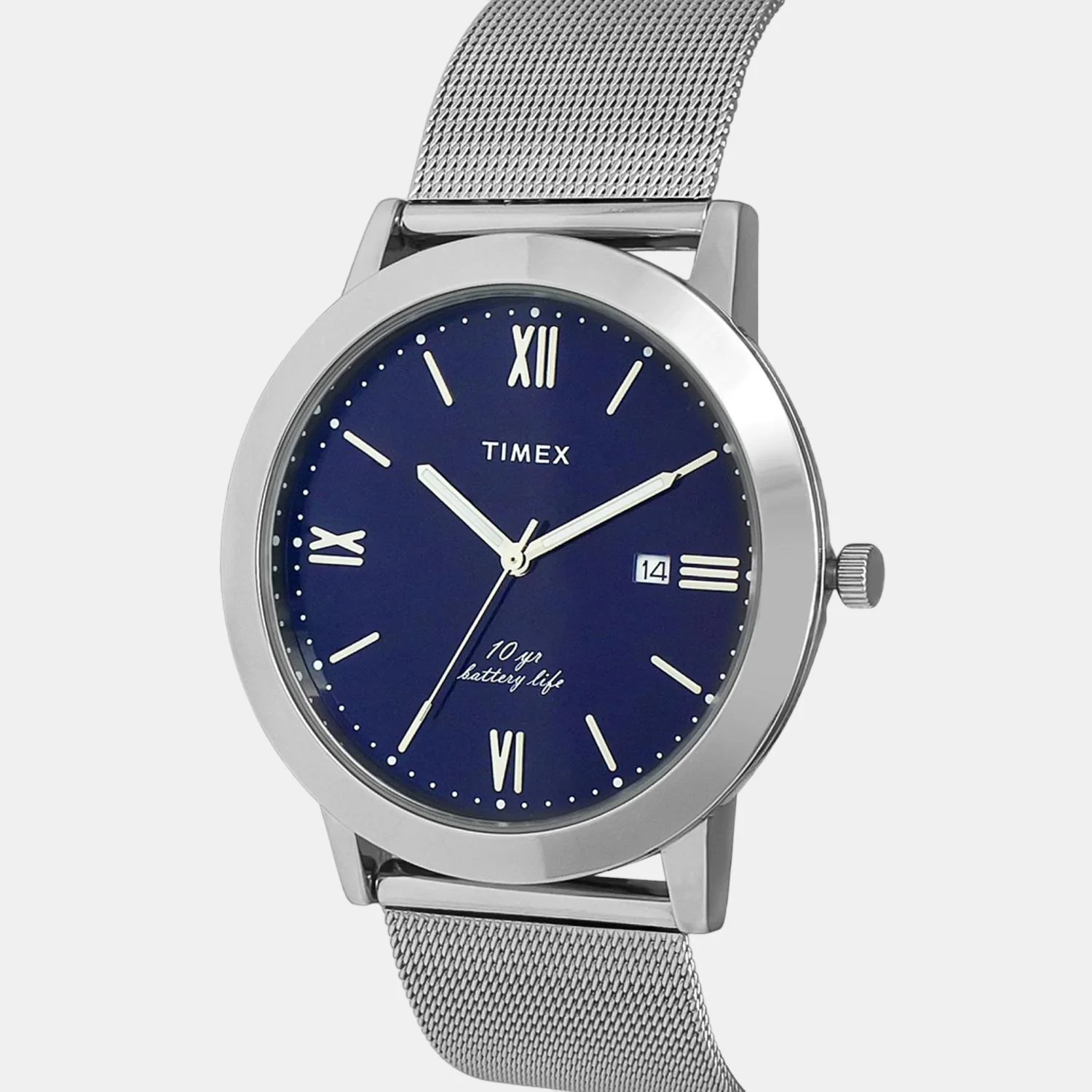 Empera Men Quartz Blue Dial Analog Stainless Steel Watch TWEG17808 - Image 3