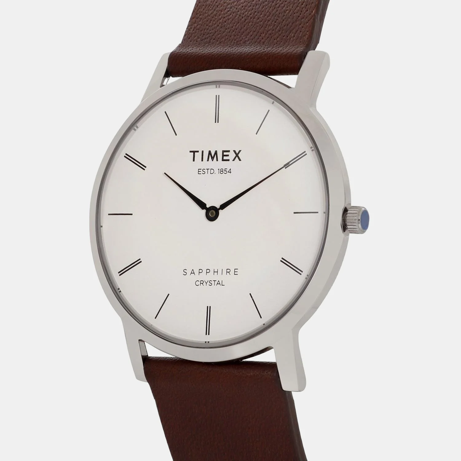 Empera Men Quartz Silver Dial Analog Leather Watch TWEG17400 - Image 3