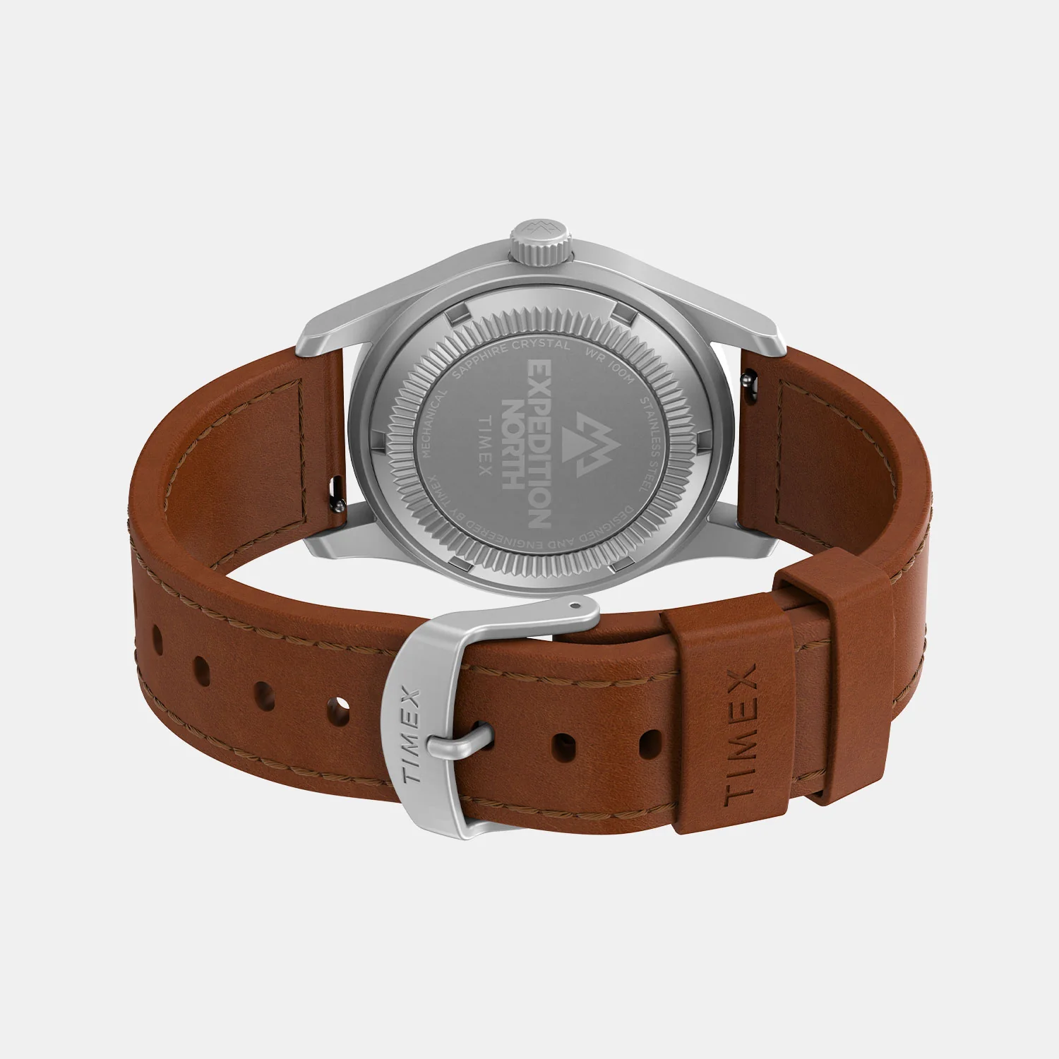 Expedition North Men Mechanical Blue Dial Analog Leather Watch TW2V00700X6 - Image 2