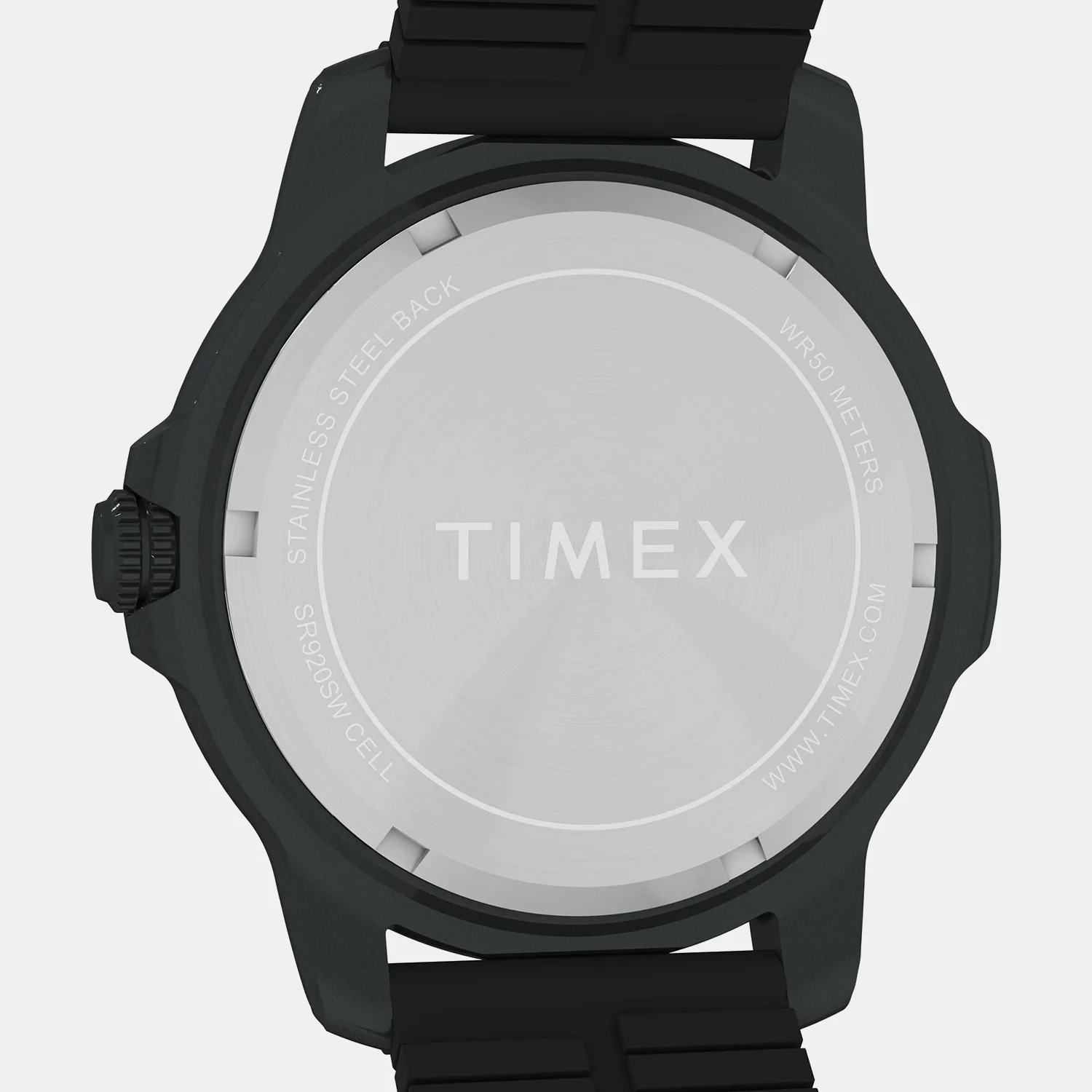 Expedition Timber Men Quartz Black Dial Analog Silicone Watch TW4B34800UJ - Image 3
