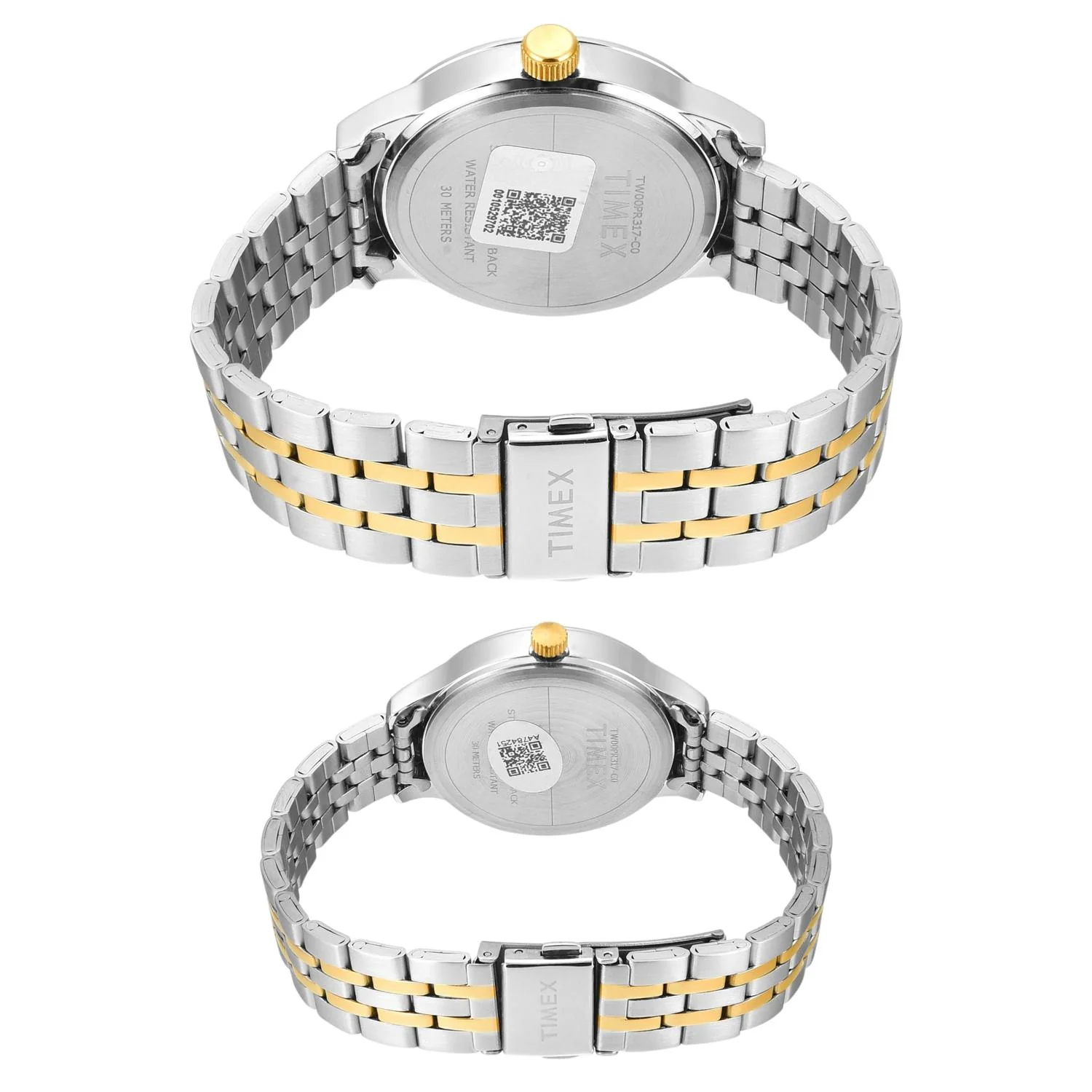 Fashion Couple Quartz Grey Dial Multi-Function Stainless Steel Watch TW00PR317 - Image 5