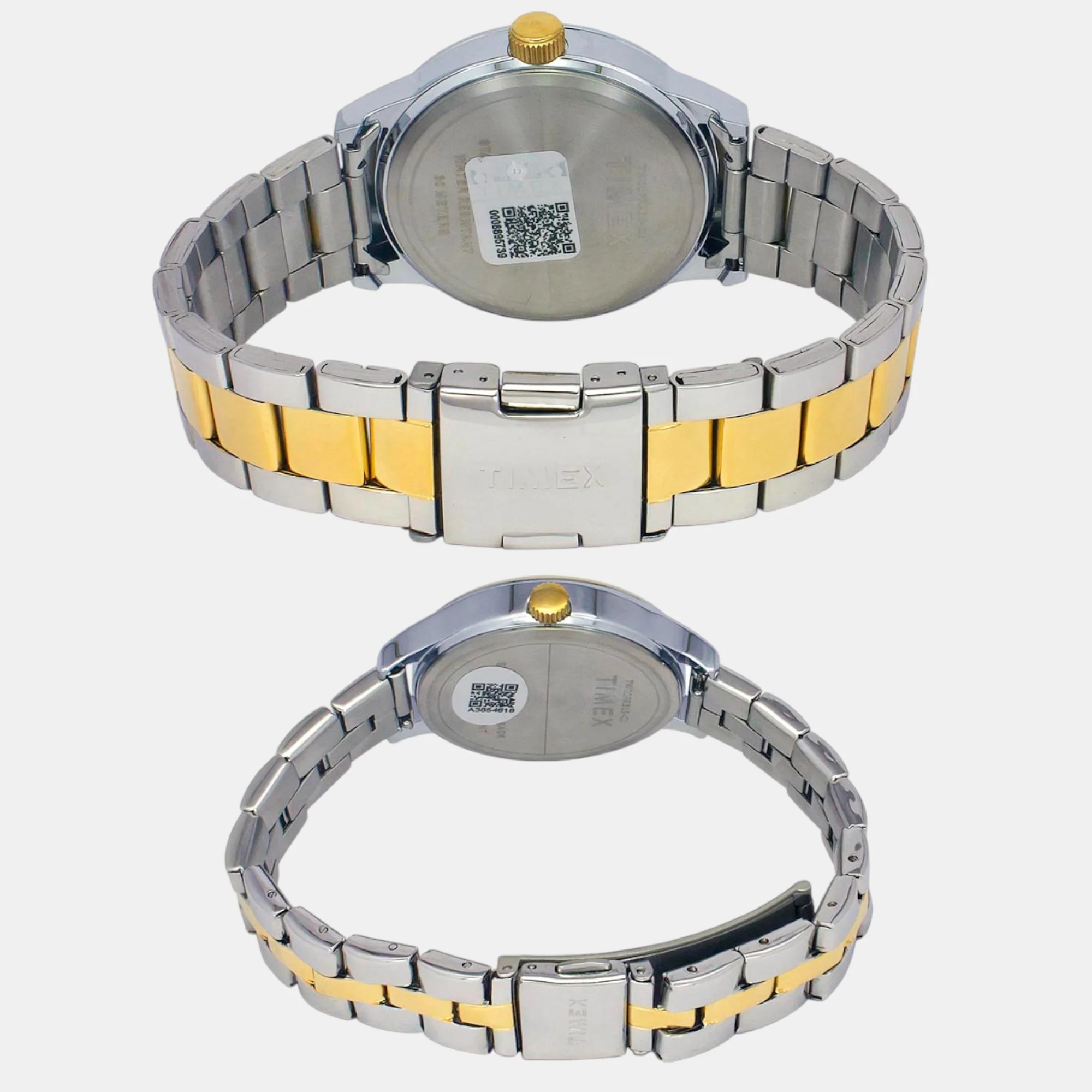 Fashion Couple Quartz Teal Dial Multi-Function Stainless Steel Watch TW00PR315 - Image 4