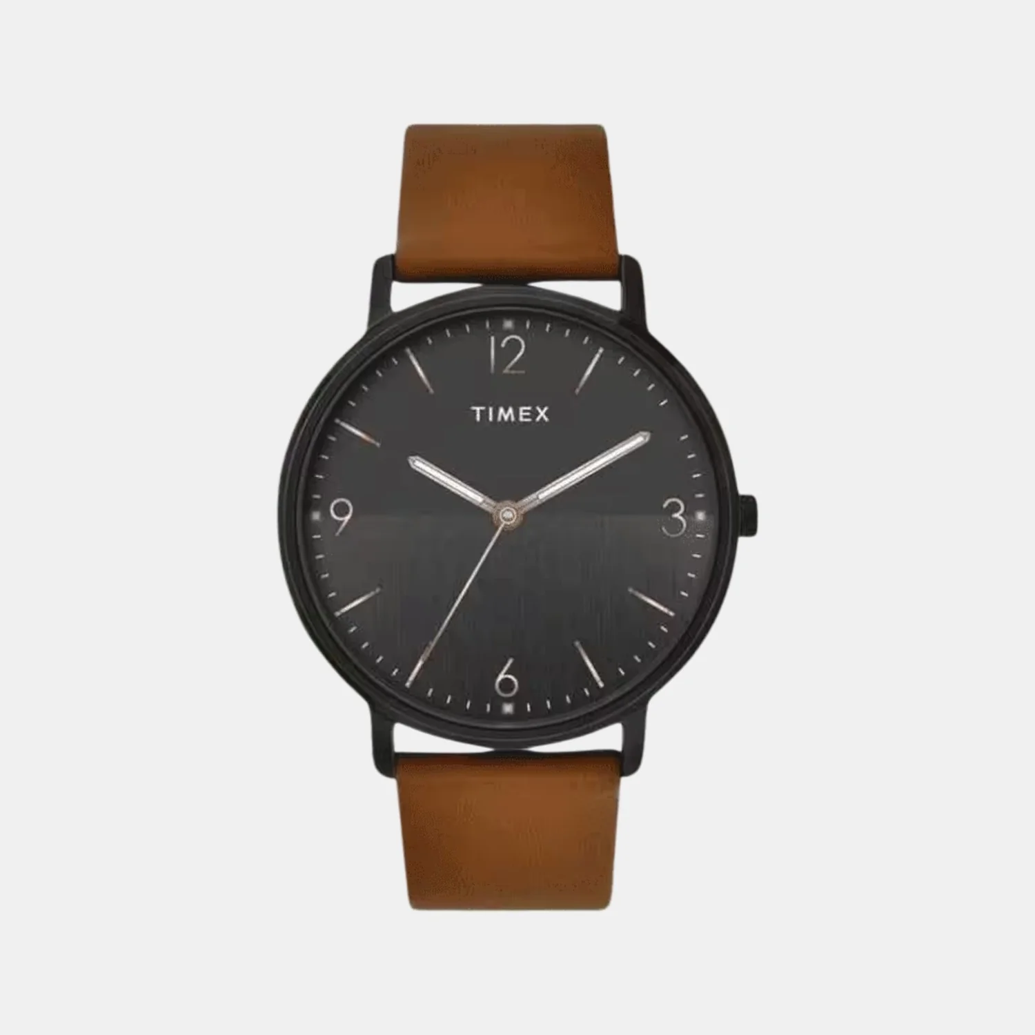 Fashion Men Quartz Black Dial Analog Leather Watch TW0TG8031 - Image 6