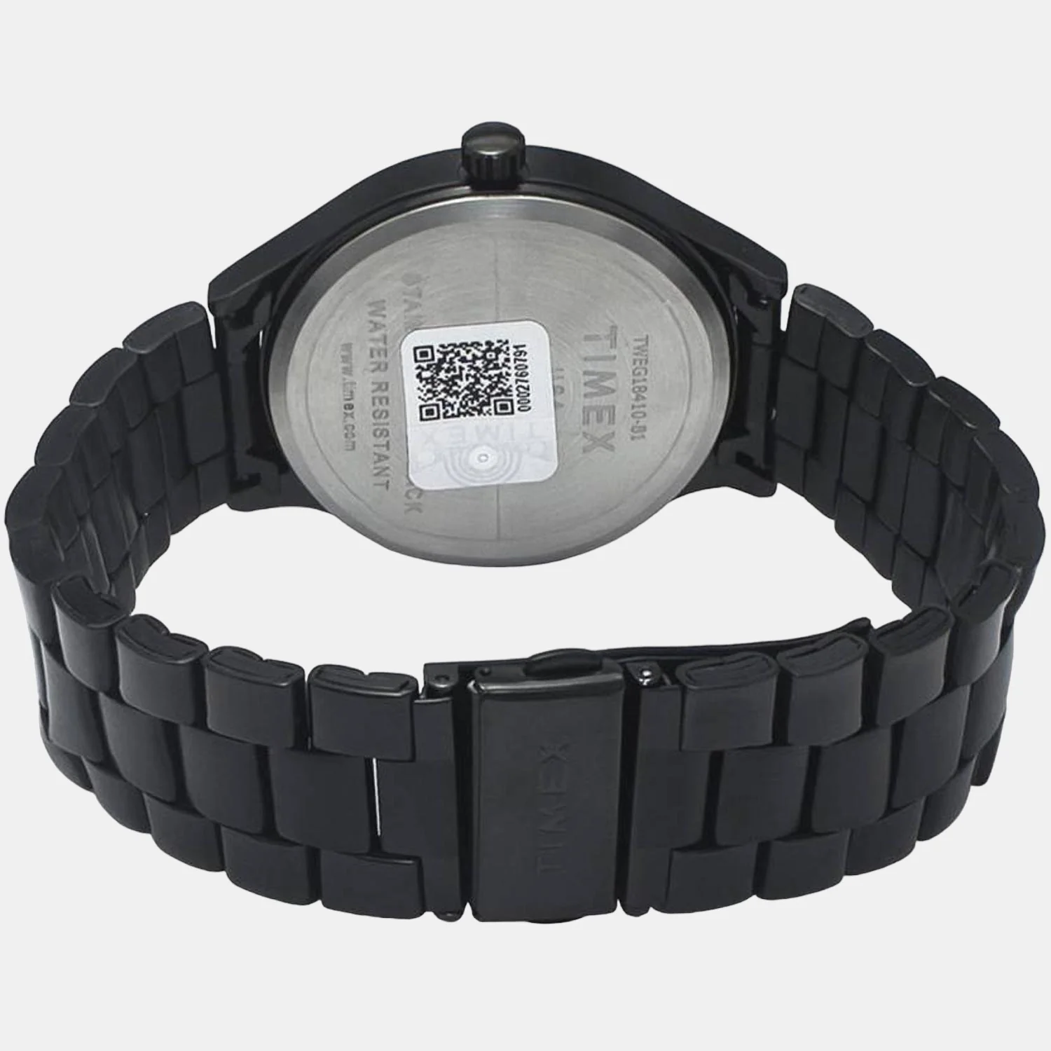 Fashion Men Quartz Black Dial Multi-Function Stainless Steel Watch TWEG18410 - Image 3