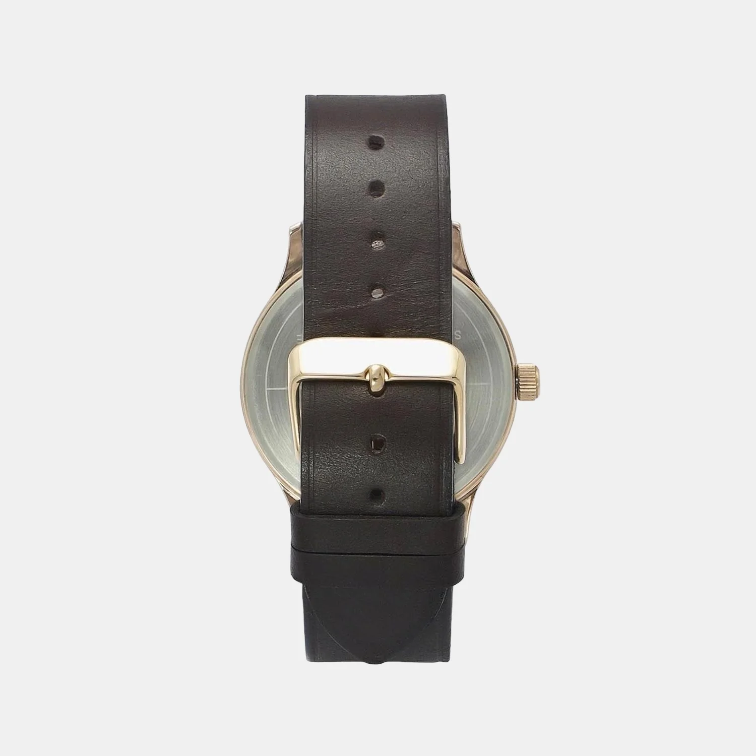 Fashion Men Quartz Blue Dial Analog Leather Watch TWEG19701 - Image 3