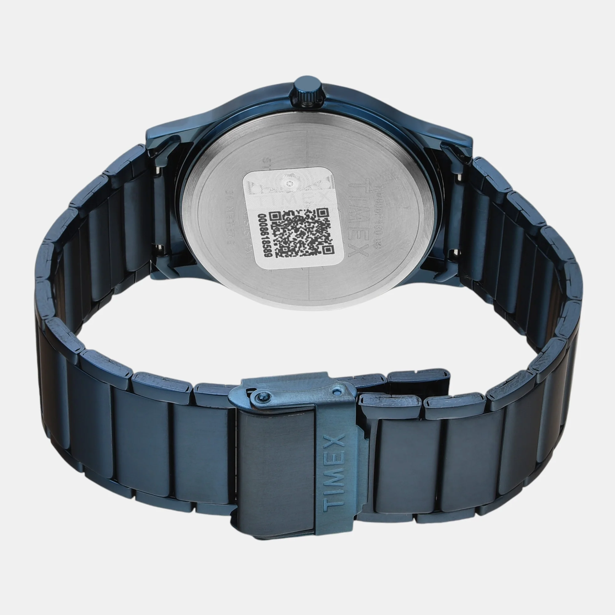 Fashion Men Quartz Blue Dial Analog Stainless Steel Watch TW000R460 - Image 5