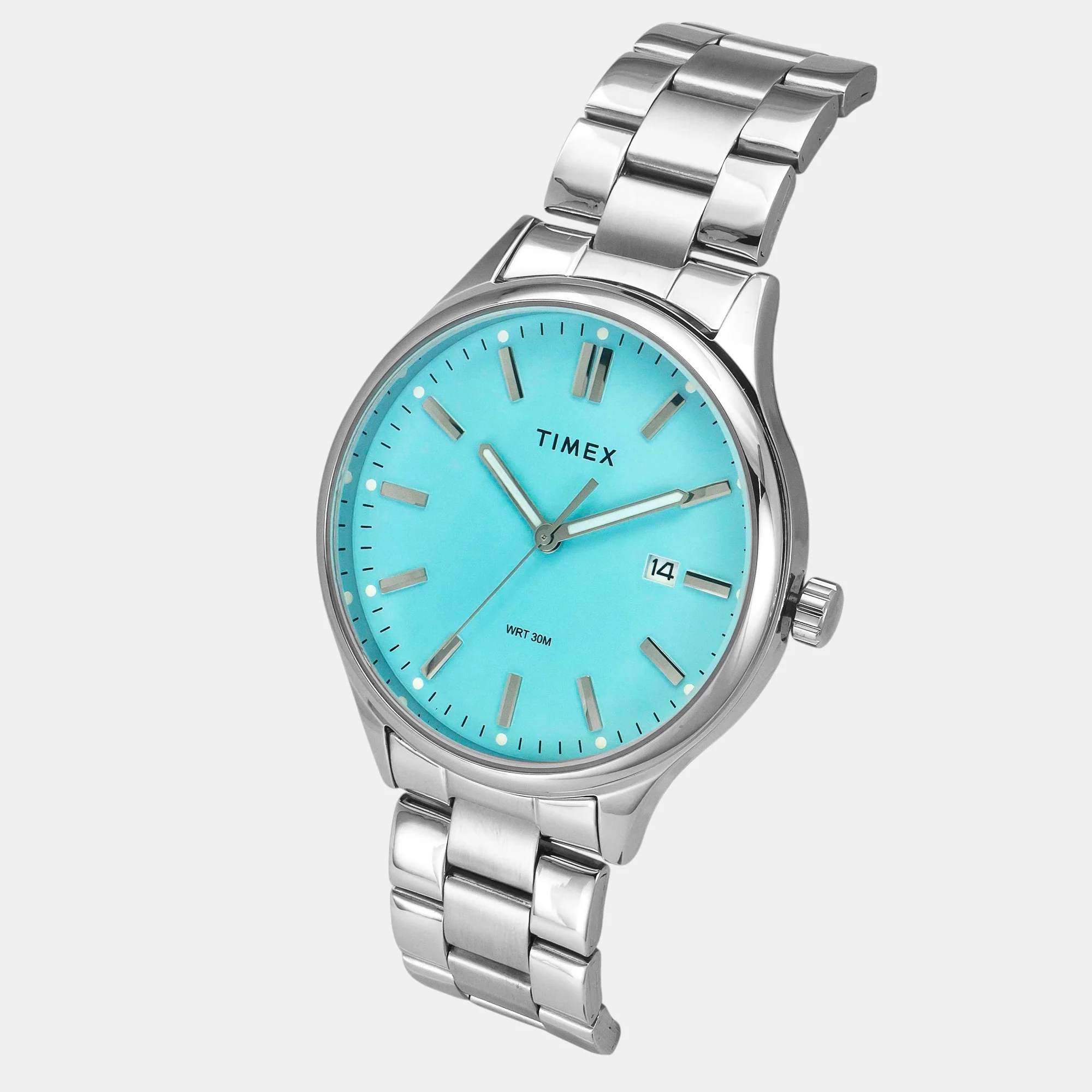 Fashion Men Quartz Blue Dial Analog Stainless Steel Watch TWEG18430 - Image 3
