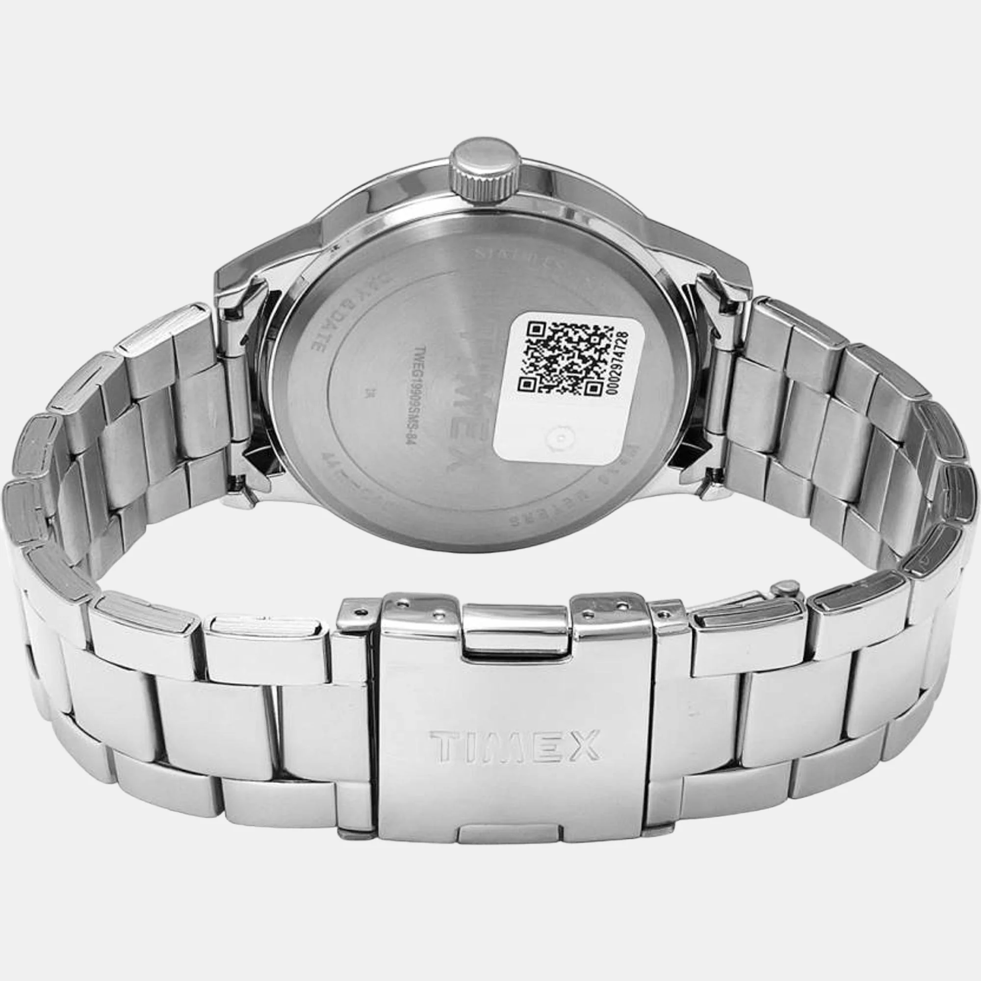 Fashion Men Quartz Blue Dial Chronograph Stainless Steel Watch TWEG19909 - Image 3