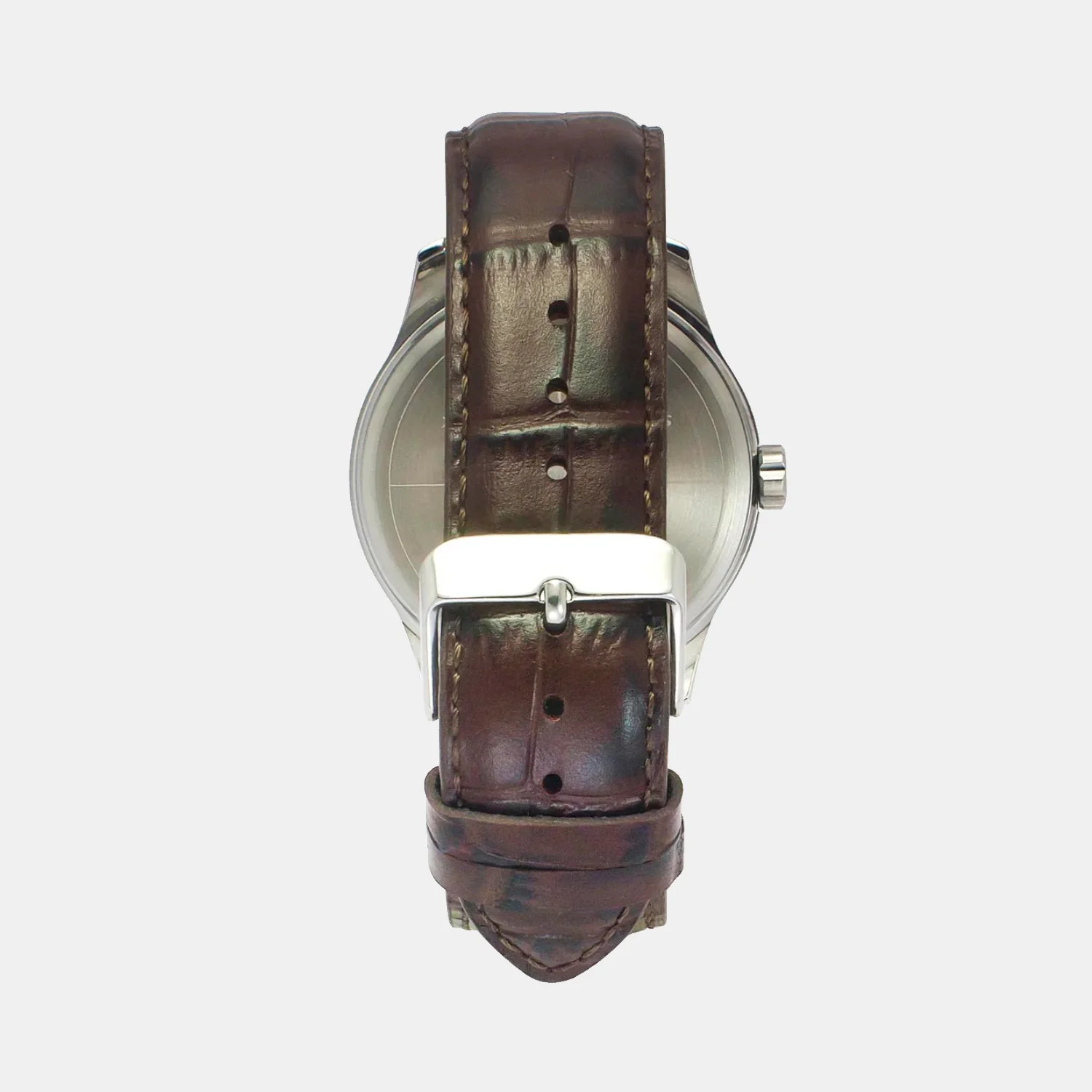 Fashion Men Quartz Brown Dial Multi-Function Leather Watch TW0TG7633 - Image 6