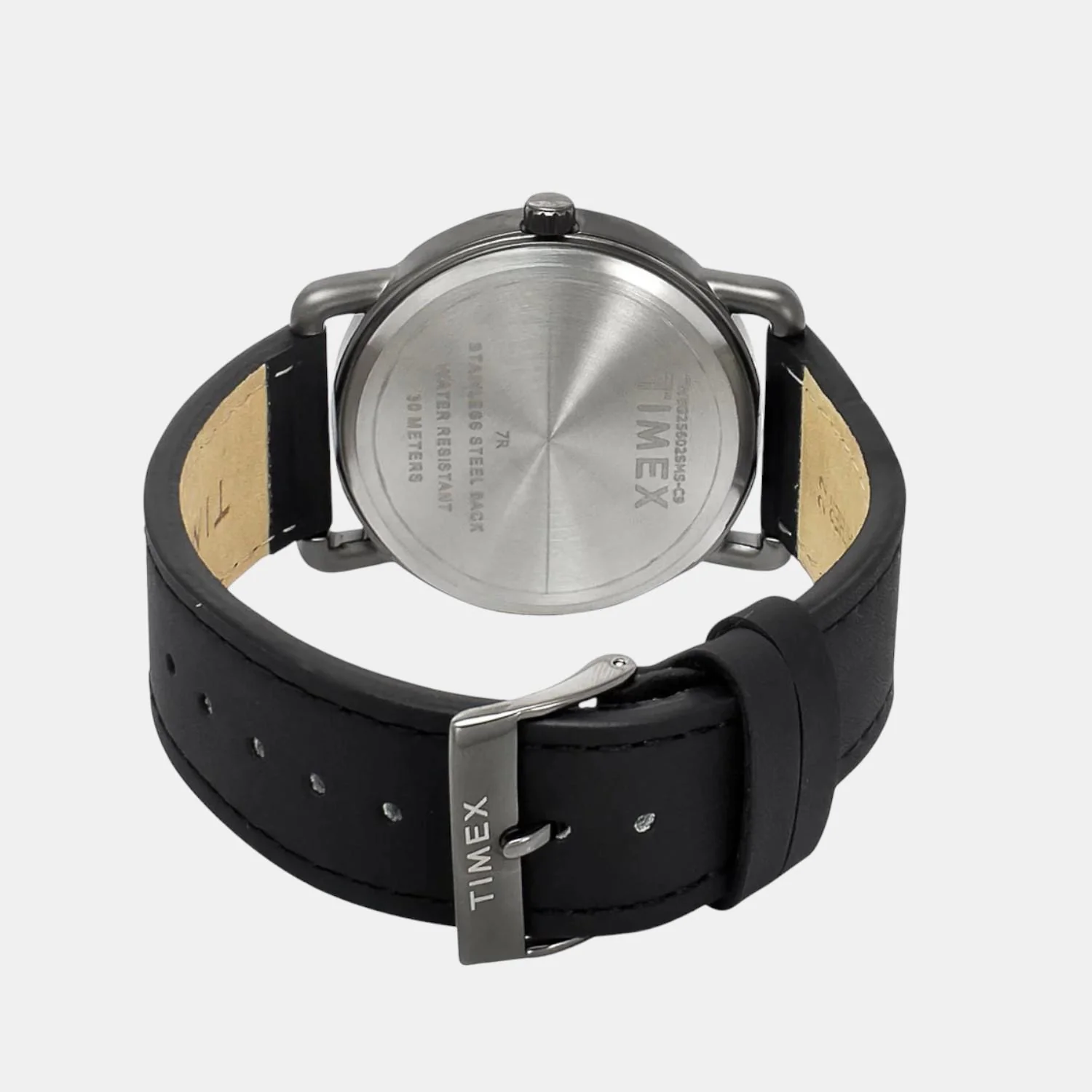 Fashion Men Quartz Green Dial Analog Leather Watch TWEG25602 - Image 5