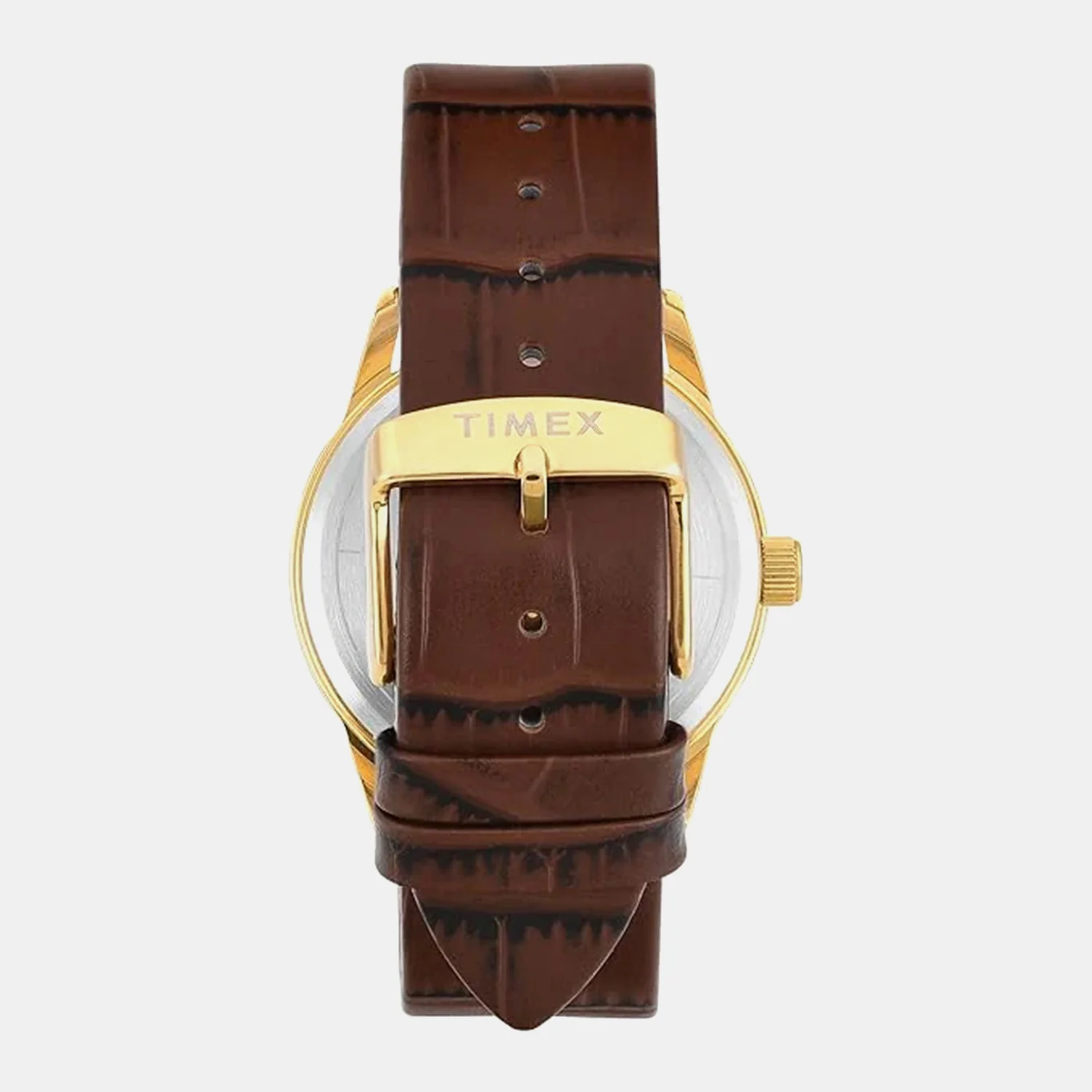 Fashion Men Quartz Silver Dial Analog Leather Watch TWEG25508 - Image 4