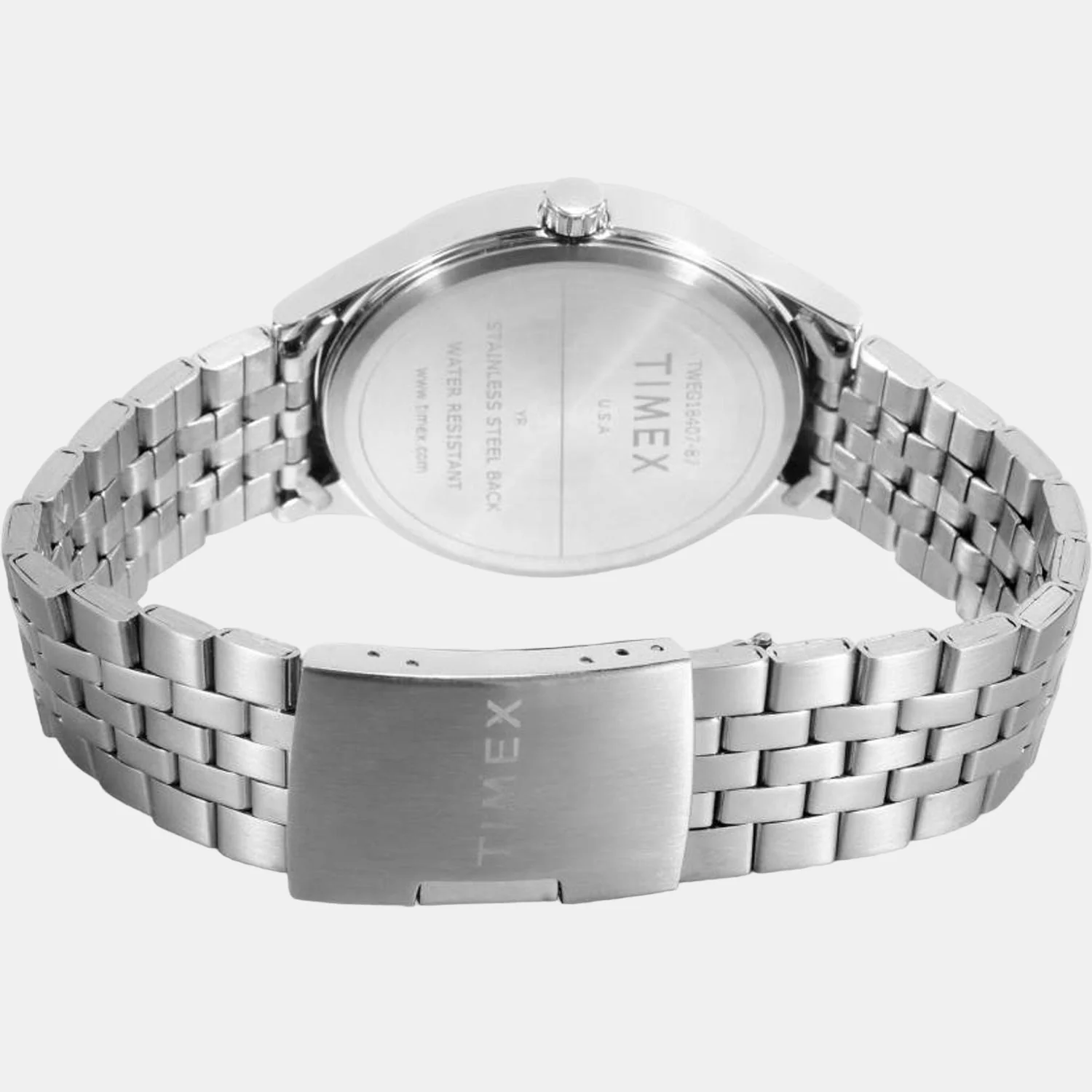 Fashion Men Quartz Silver Dial Chronograph Stainless Steel Watch TWEG18407 - Image 2