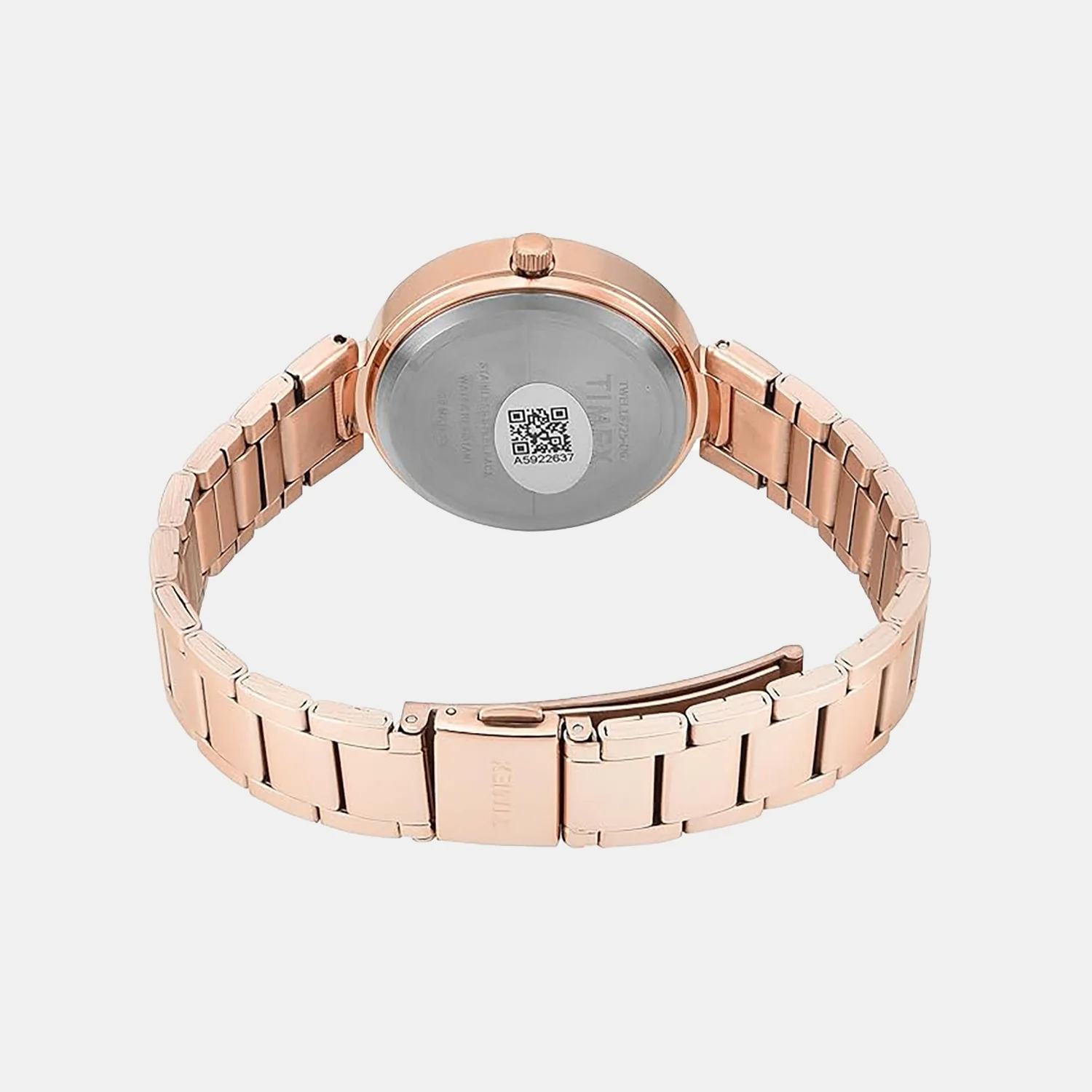 Fashion Women Quartz Black Dial Analog Stainless Steel Watch TWEL18725 - Image 5
