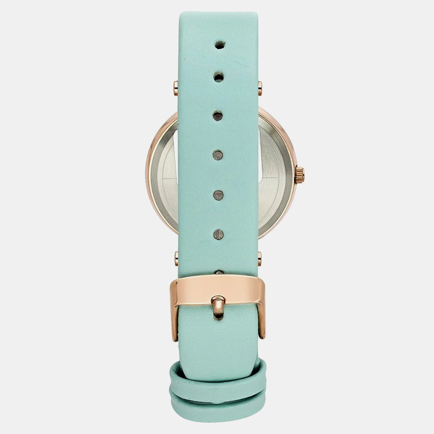 Fashion Women Quartz Blue Dial Analog Leather Watch TWEL19210 - Image 6