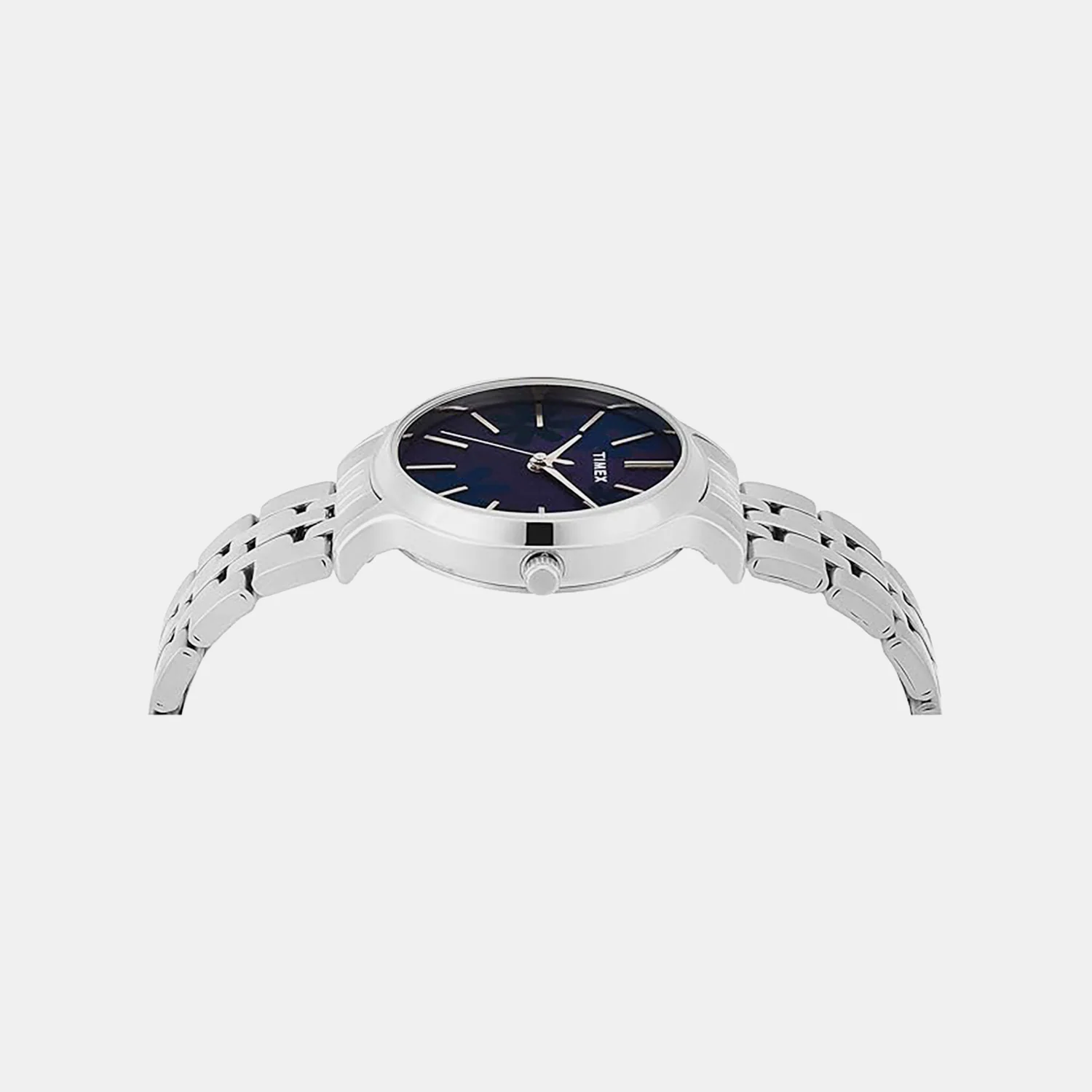 Fashion Women Quartz Blue Dial Analog Stainless Steel Watch TWTL12312 - Image 3