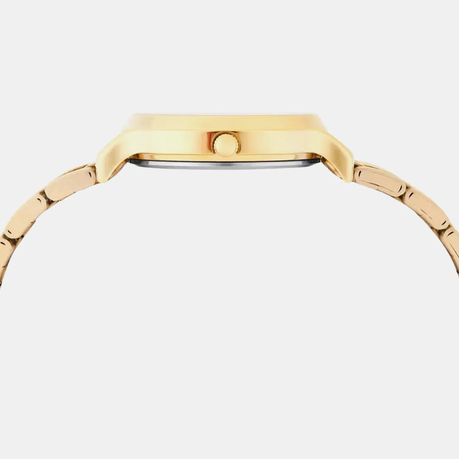 Fashion Women Quartz Champagne Dial Analog Stainless Steel Watch TWTL12313 - Image 4
