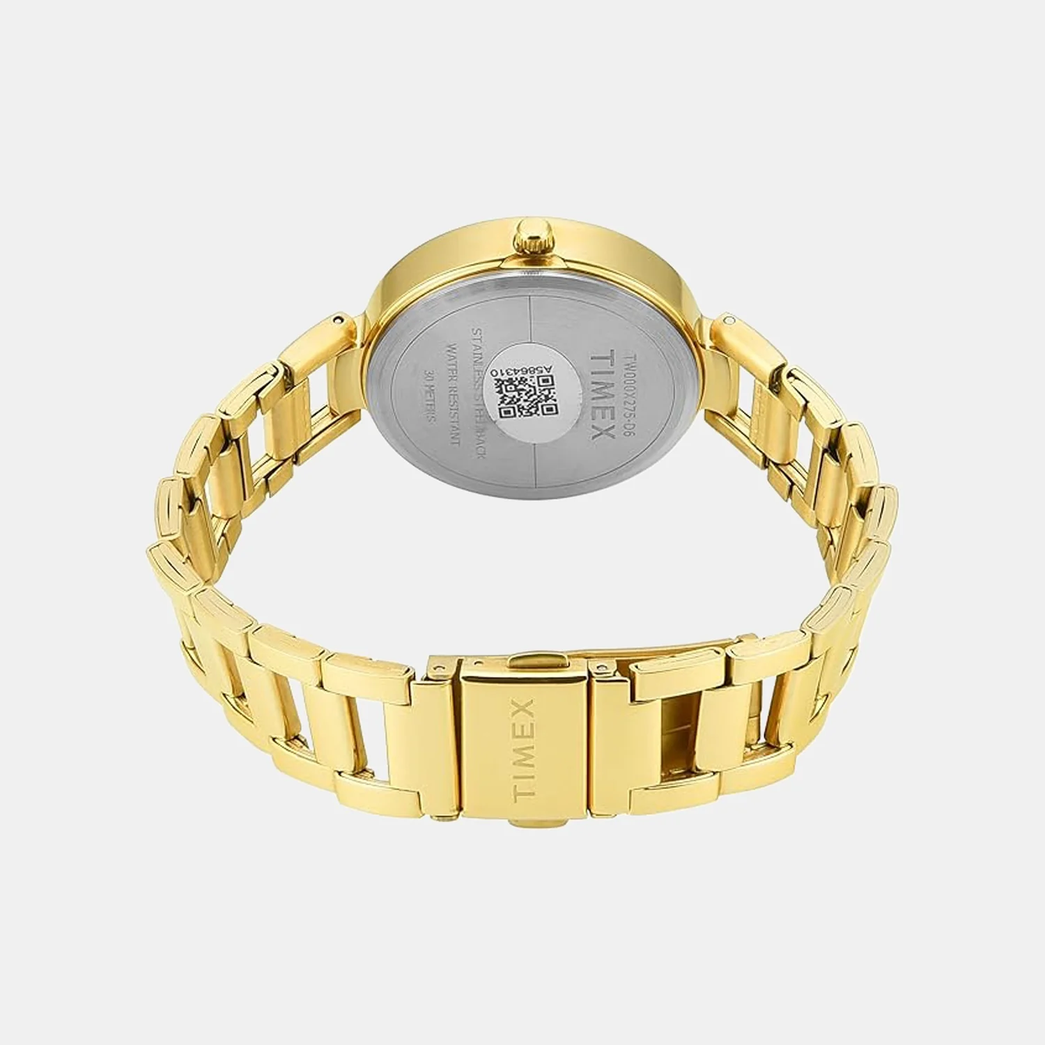 Fashion Women Quartz Green Dial Analog Stainless Steel Watch TW000X275 - Image 5