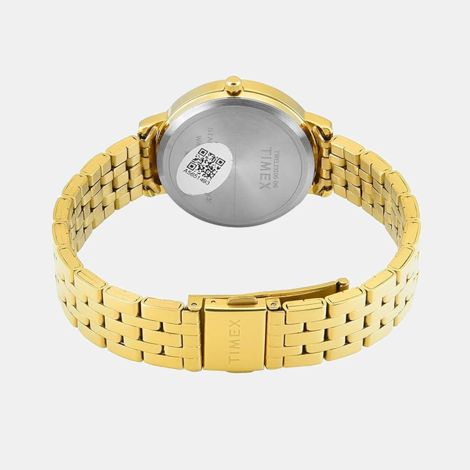 Fashion Women Quartz Green Dial Analog Stainless Steel Watch TWEL19106 - Image 3