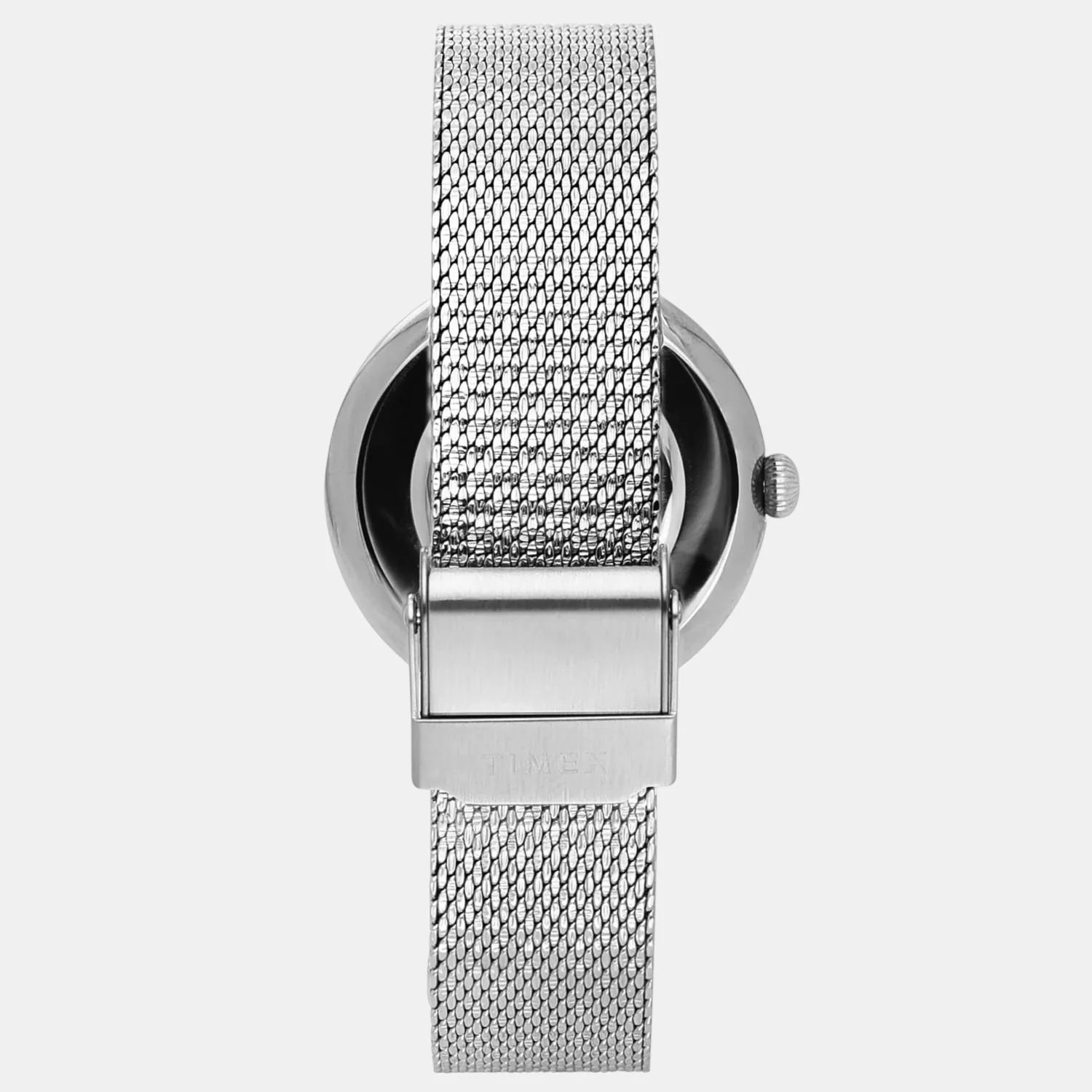 Fashion Women Quartz Pink Dial Analog Mesh Watch TWEL19300 - Image 5