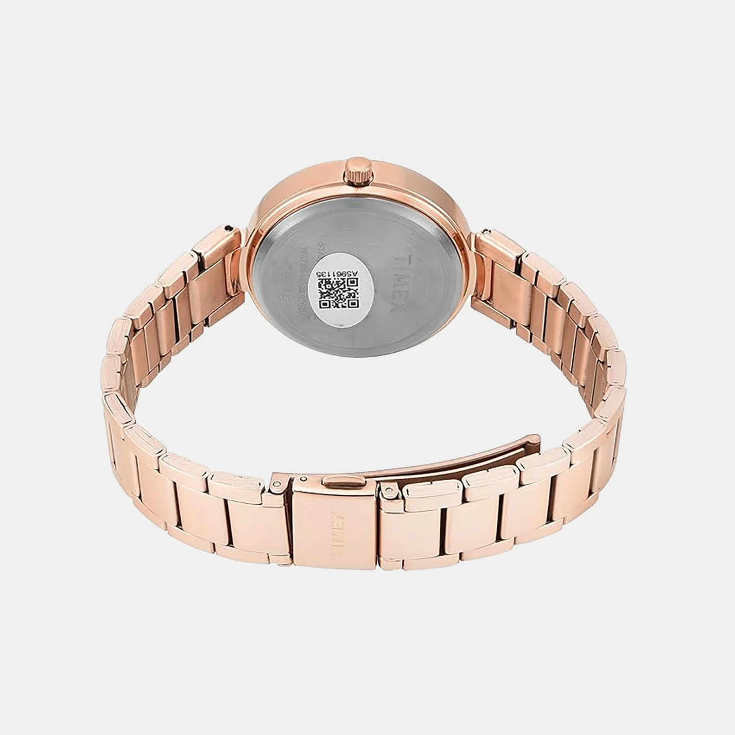 Fashion Women Quartz Purple Dial Analog Stainless Steel Watch TWEL18726 - Image 3