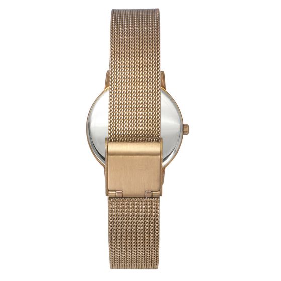 Fashion Women Quartz Rose Gold Dial Analog Brass Watch TWEL15602 - Image 2