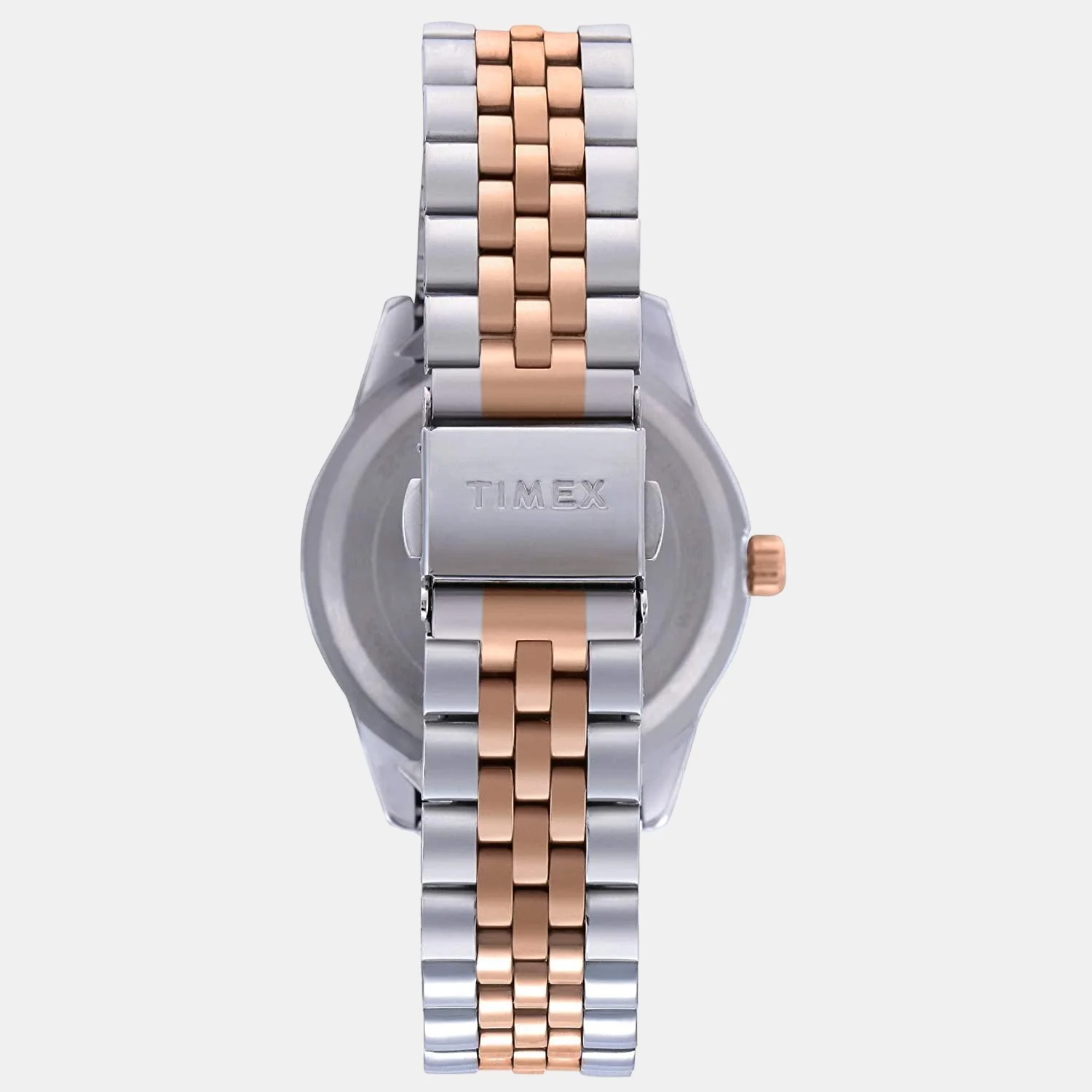 Fashion Women Quartz Rose Gold Dial Analog Stainless Steel Watch TWEL13111 - Image 4