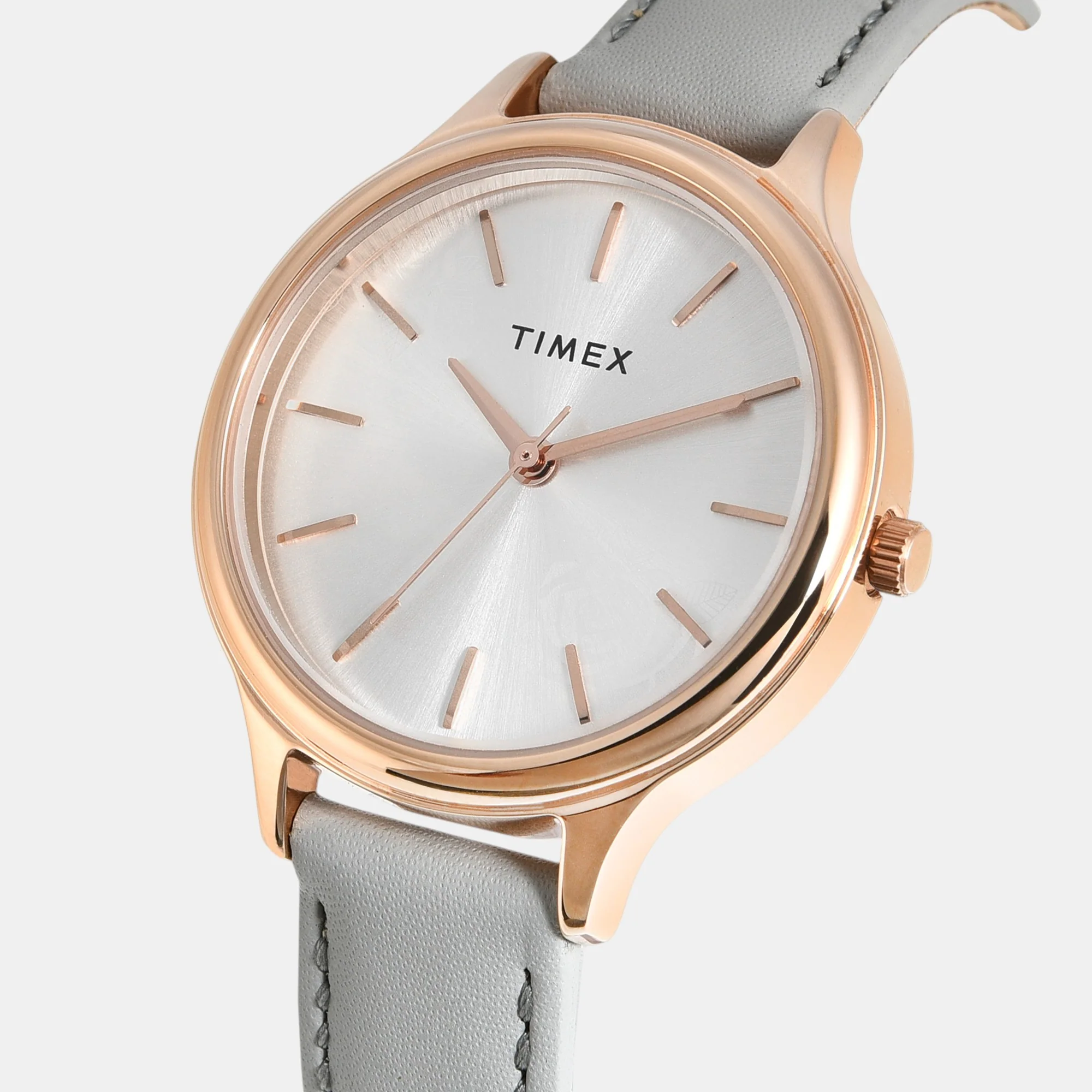 Fashion Women Quartz Silver Dial Analog Leather Watch TWTL12104 - Image 2