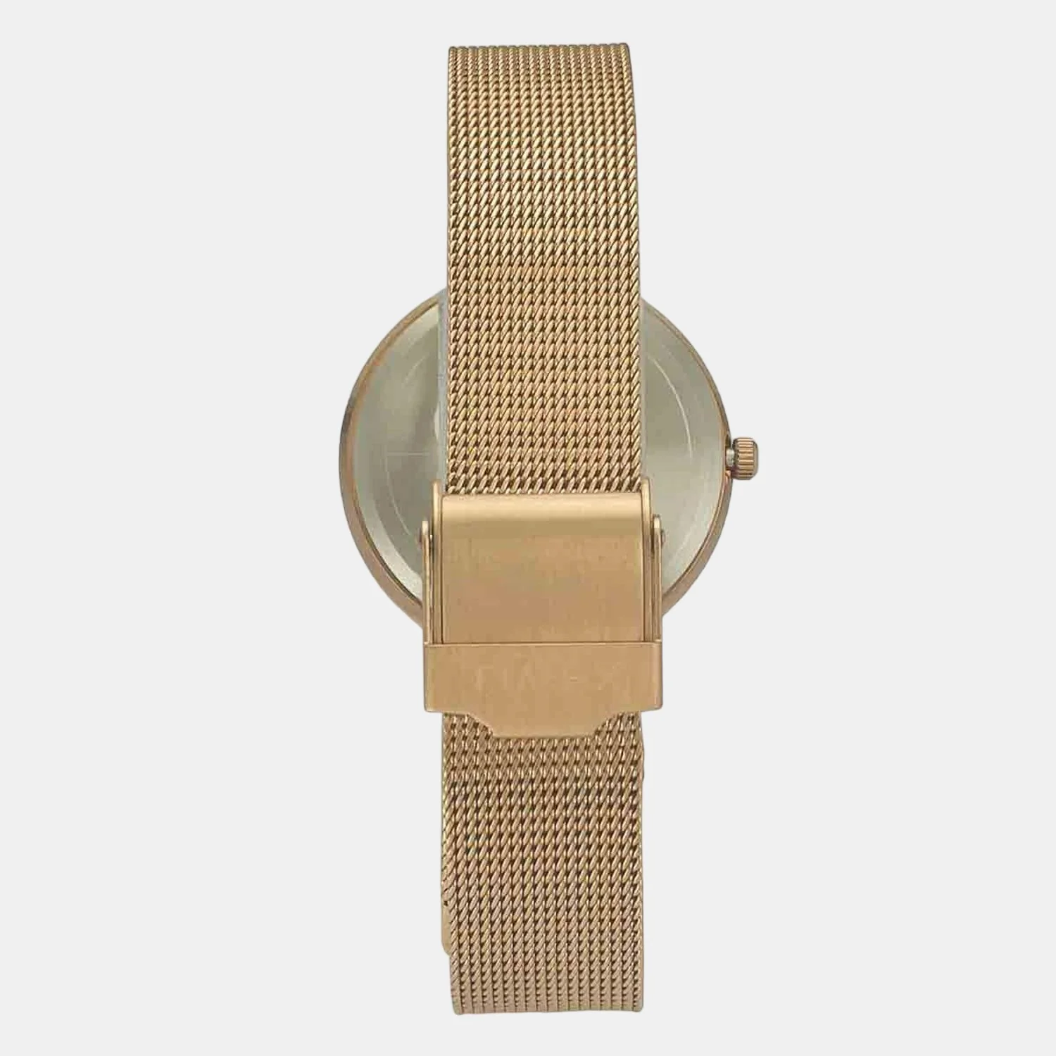 Fashion Women Quartz Silver Dial Analog Mesh Watch TWEL11823 - Image 3