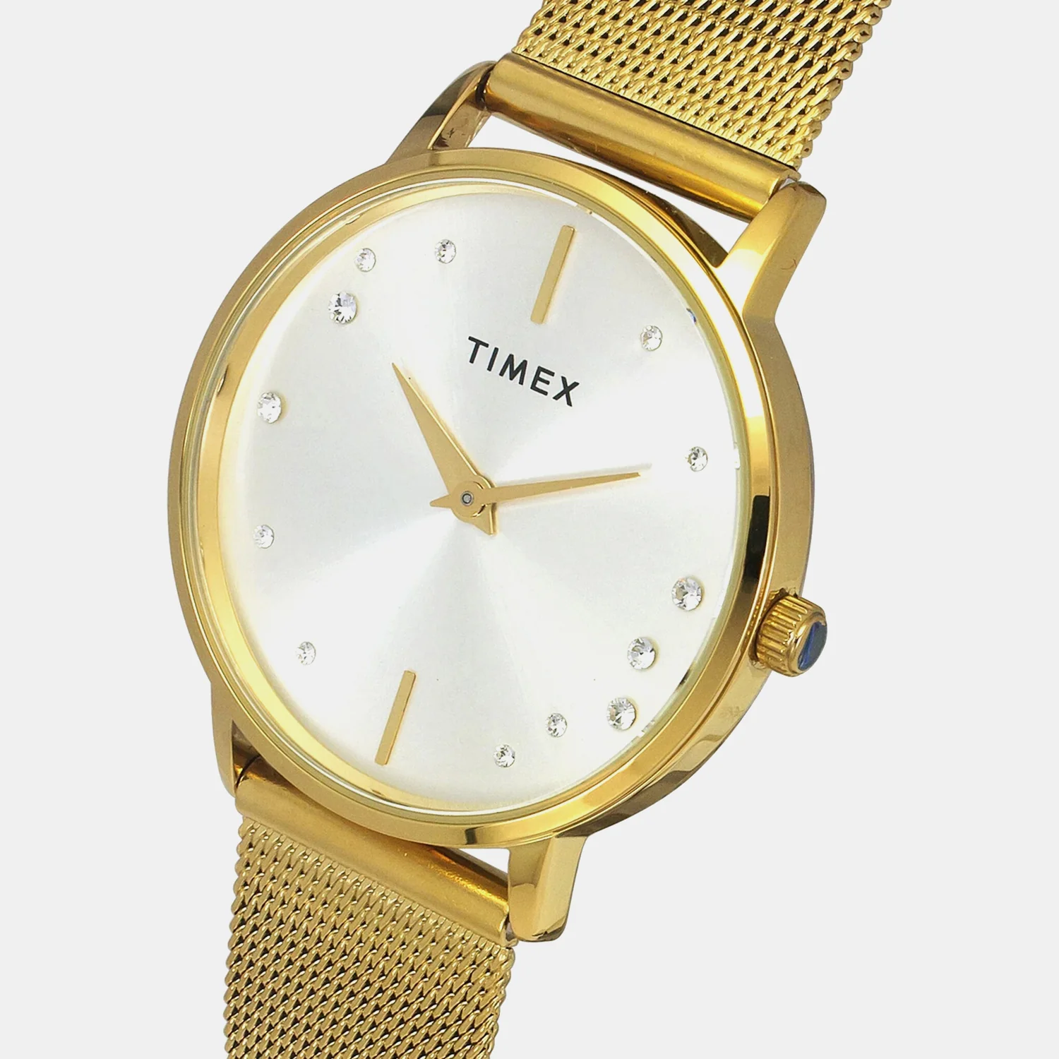 Fashion Women Quartz White Dial Analog Stainless Steel Watch TWEL15601 - Image 2