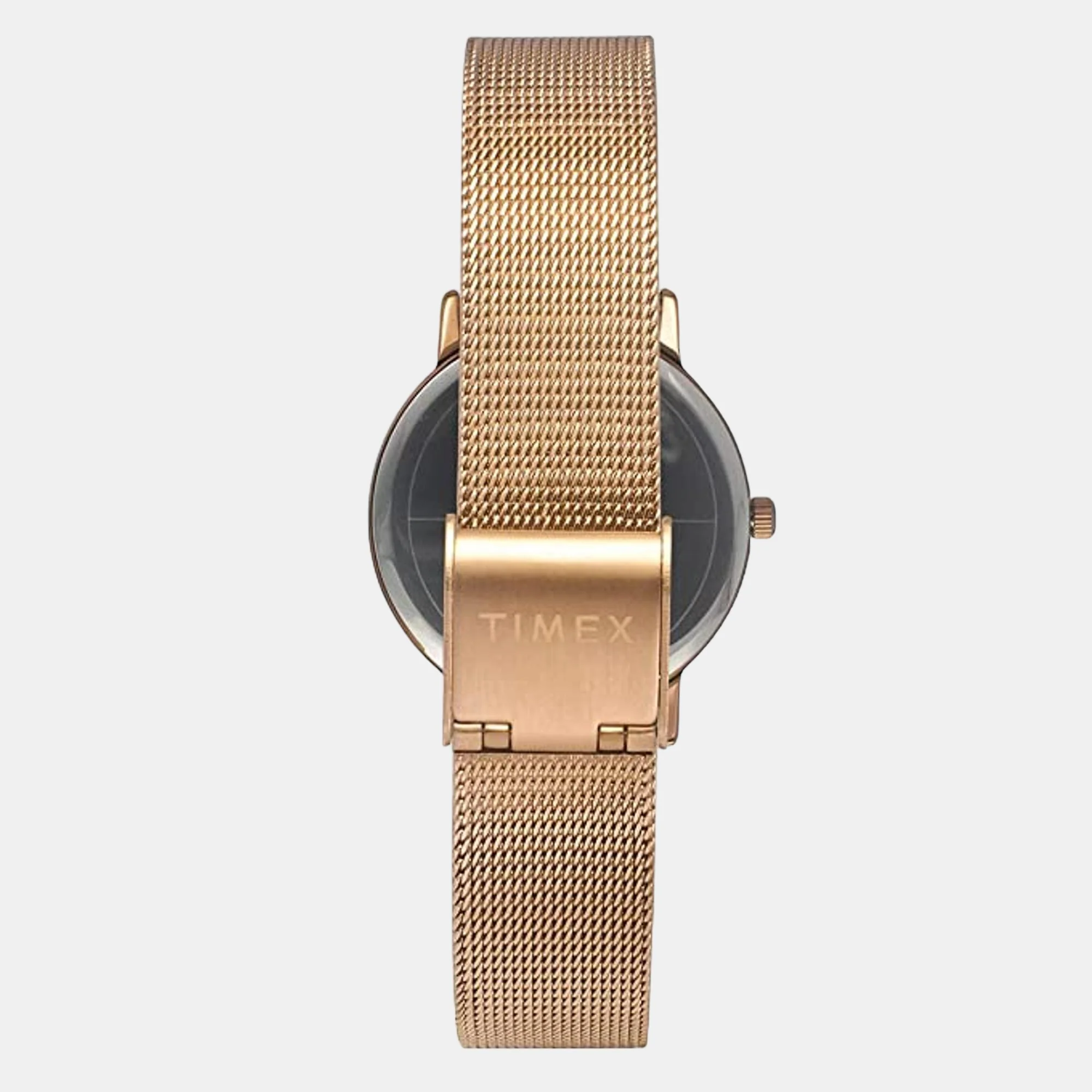 Fashion Women Quartz White Dial Analog Mesh Watch TWEL15606 - Image 5