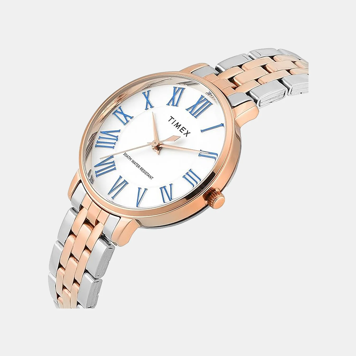 Fashion Women Quartz White Dial Analog Stainless Steel Watch TWEL19109 - Image 2