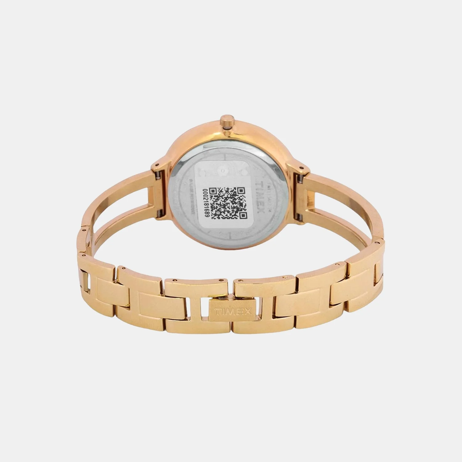 Fria Women Quartz Beige Dial Analog Stainless Steel Watch TWEL13402 - Image 4