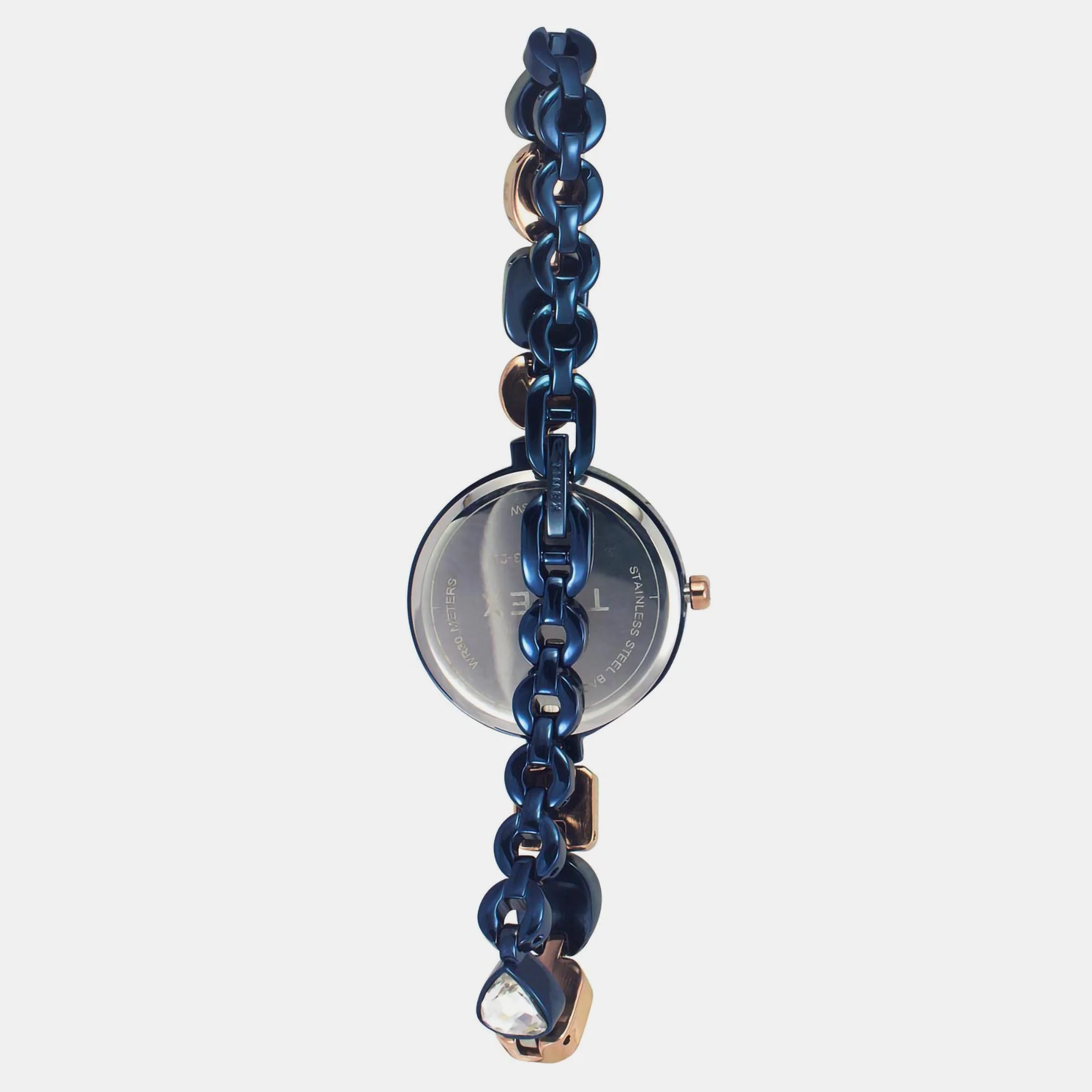 Fria Women Quartz Blue Dial Analog Brass Watch TWEL17303 - Image 5
