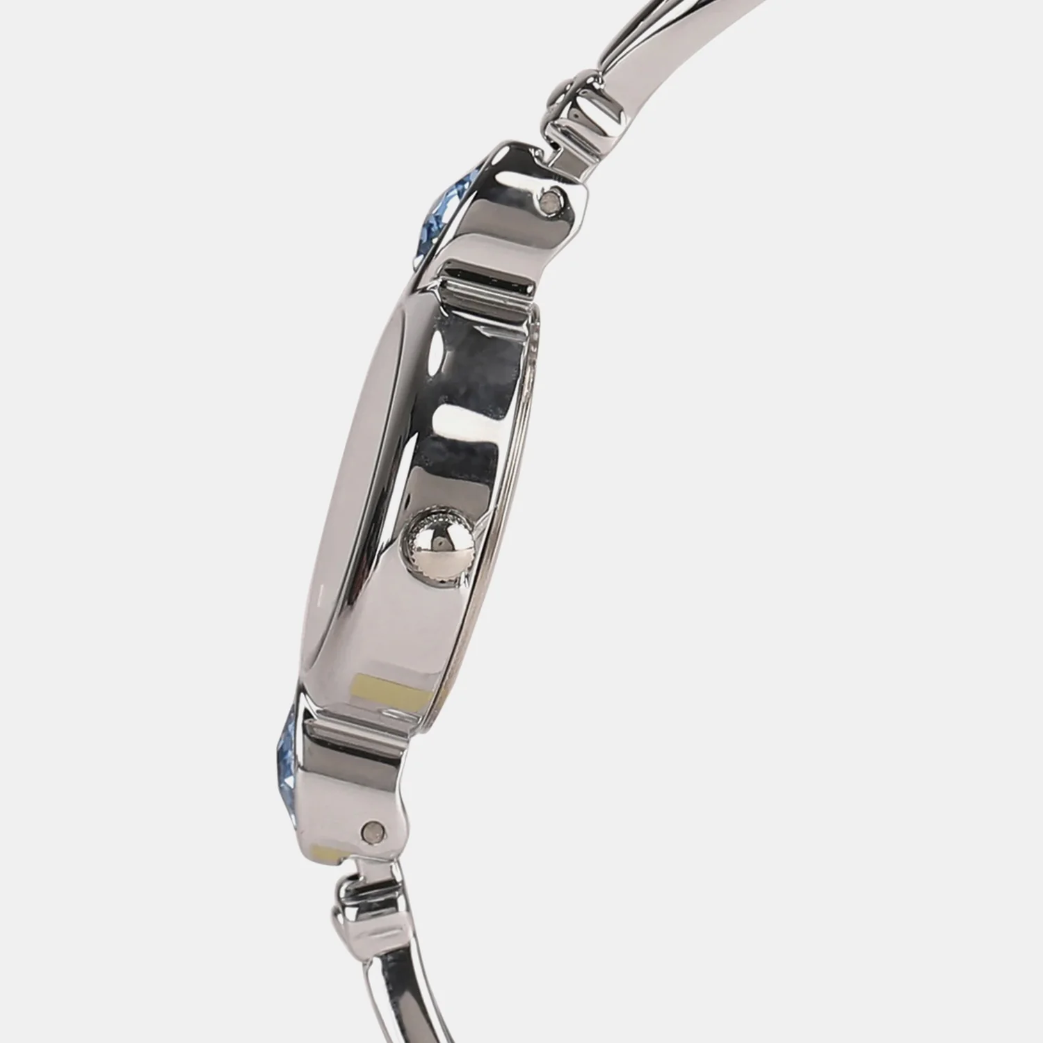 Fria Women Quartz Blue Dial Analog Stainless Steel Watch TWEL12400T - Image 6