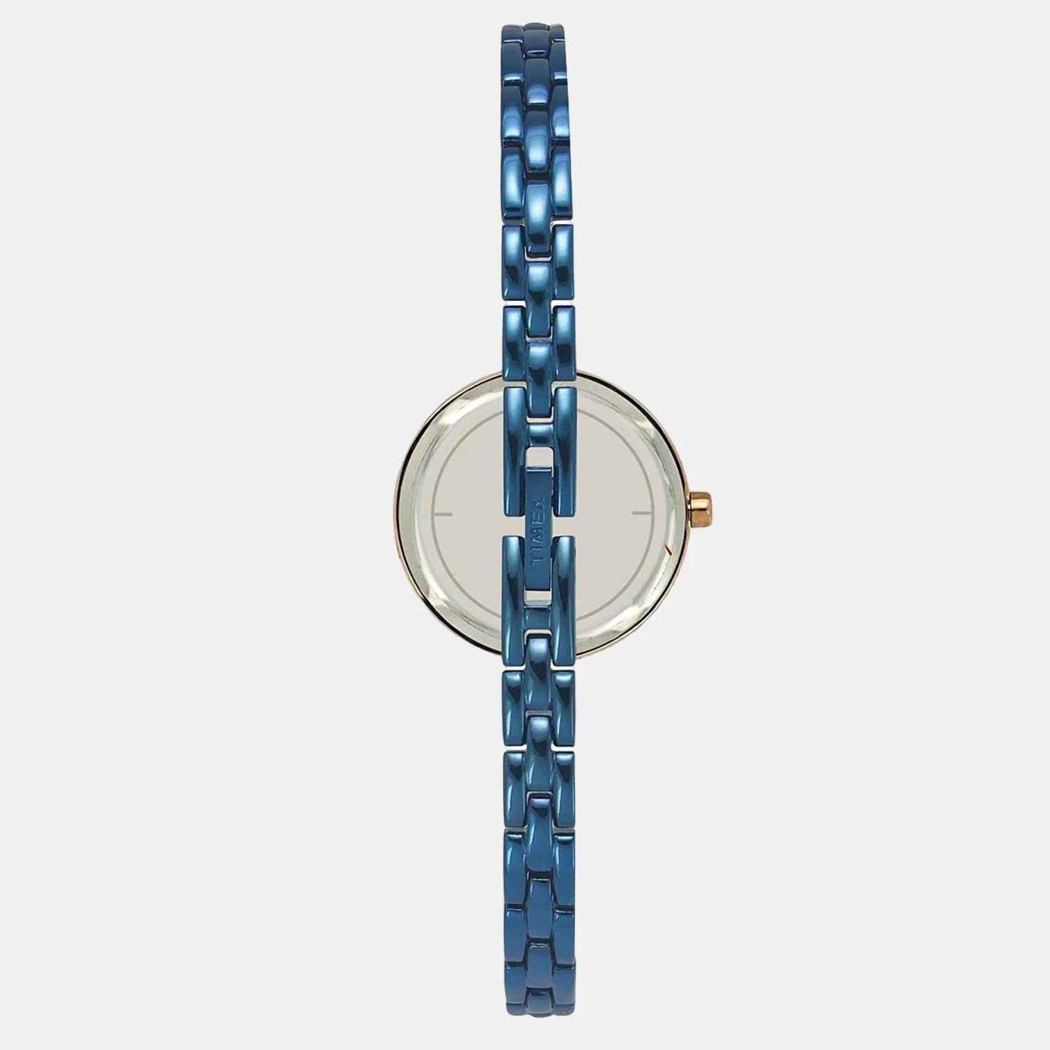 Fria Women Quartz Blue Dial Analog Stainless Steel Watch TWEL15102 - Image 3