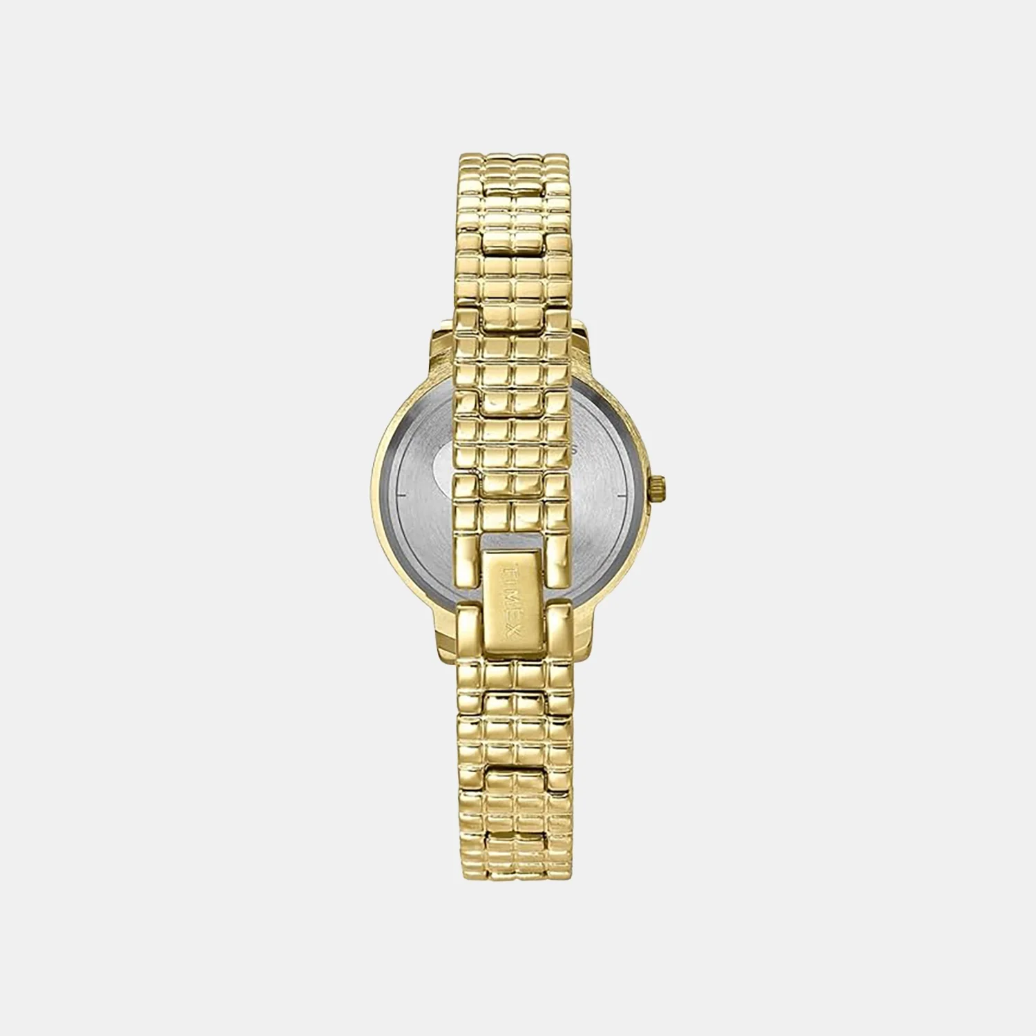 Fria Women Quartz Green Dial Analog Brass Watch TWEL23900 - Image 4