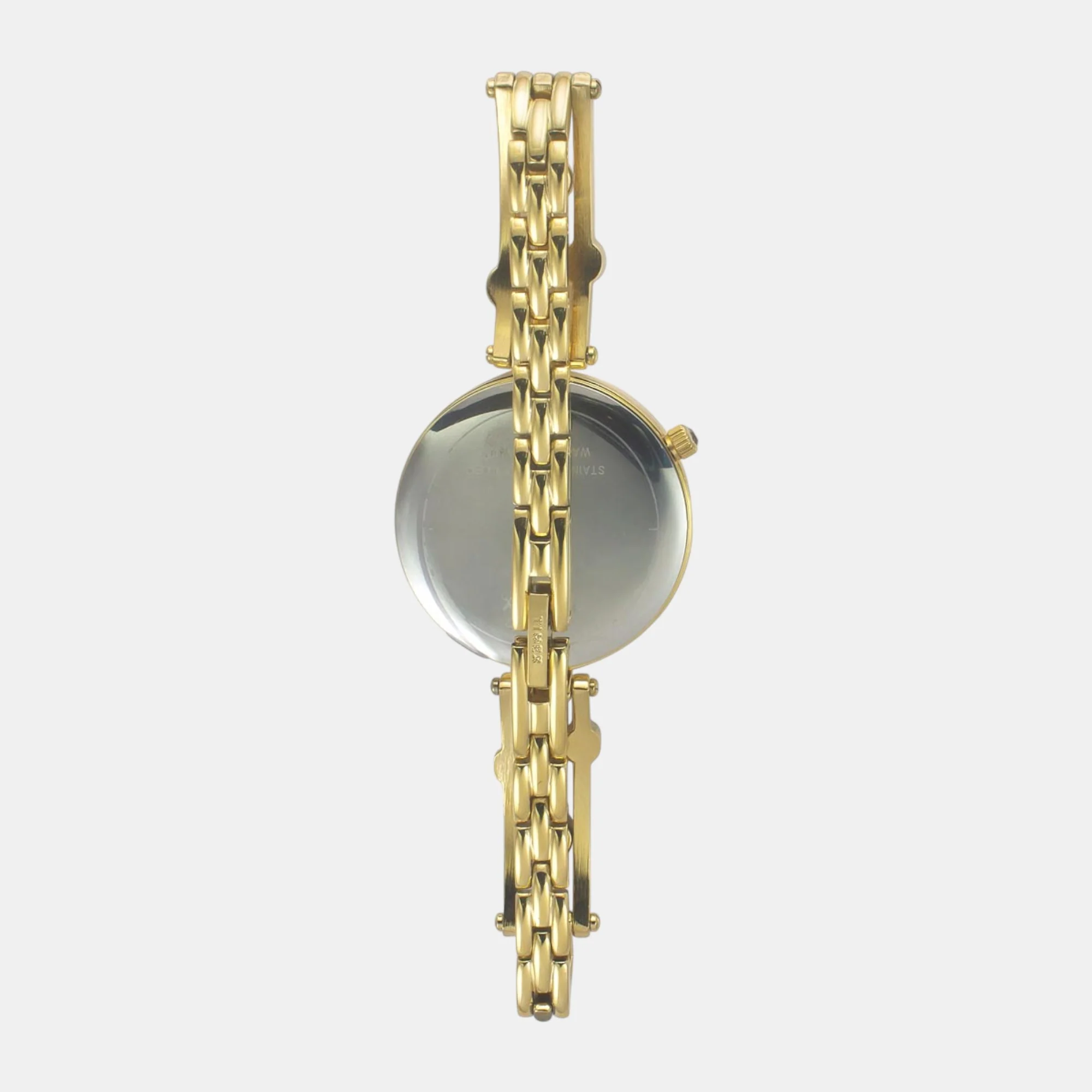 Fria Women Quartz Mother Of Pearl Dial Analog Brass Watch TWEL16004 - Image 5