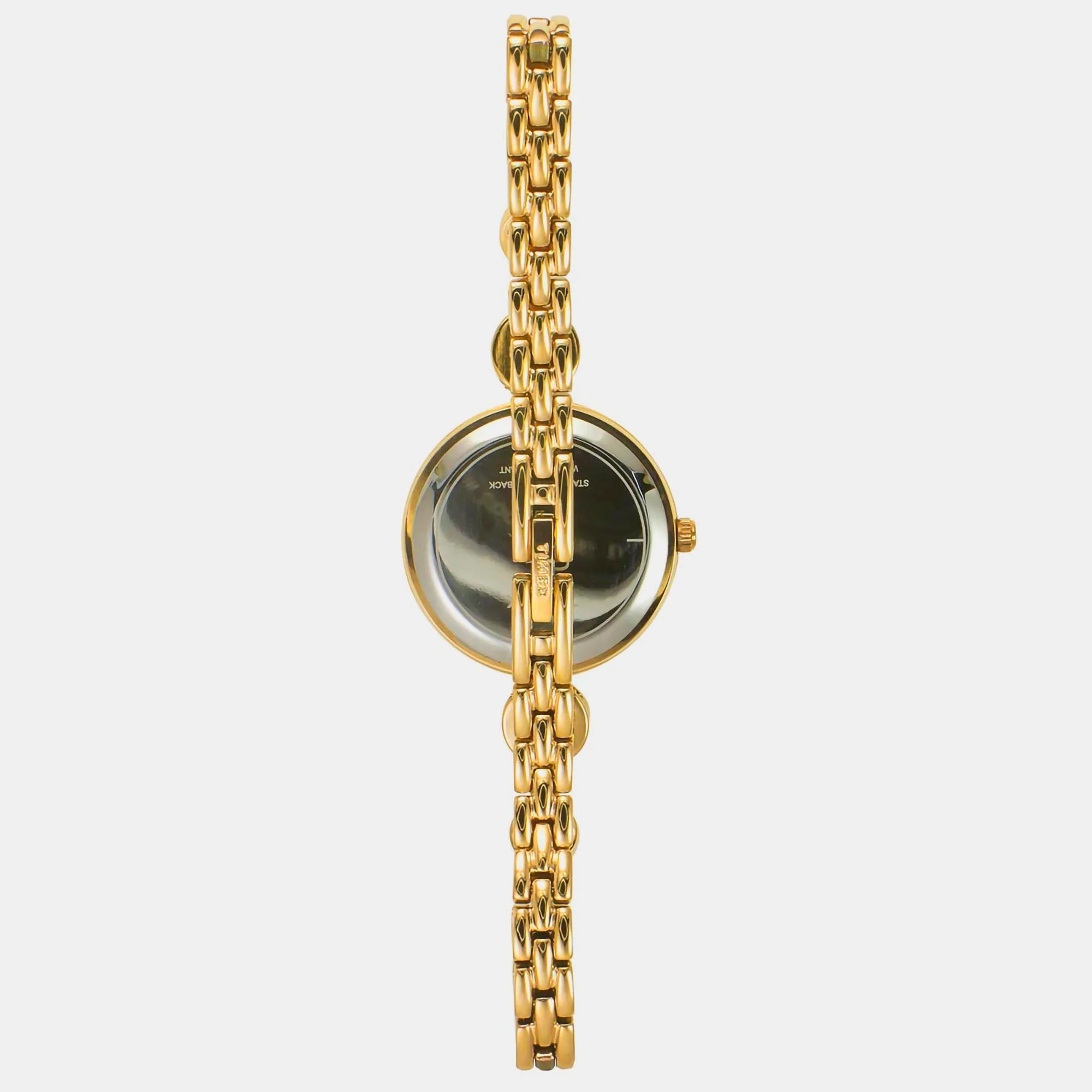 Fria Women Quartz Mother Of Pearl Dial Analog Brass Watch TWEL18200 - Image 4