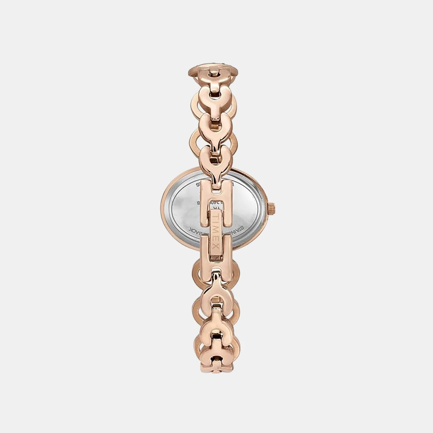 Fria Women Quartz Mother of Pearl Dial Analog Brass Watch TWEL24002 - Image 4