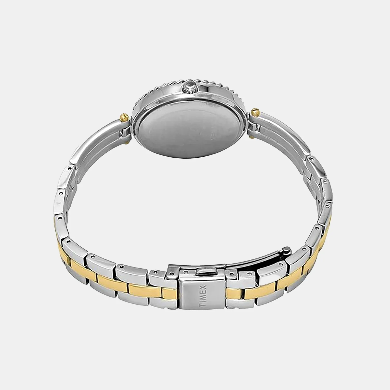 Fria Women Quartz Mother of Pearl Dial Analog Brass Watch TWEL24101 - Image 5