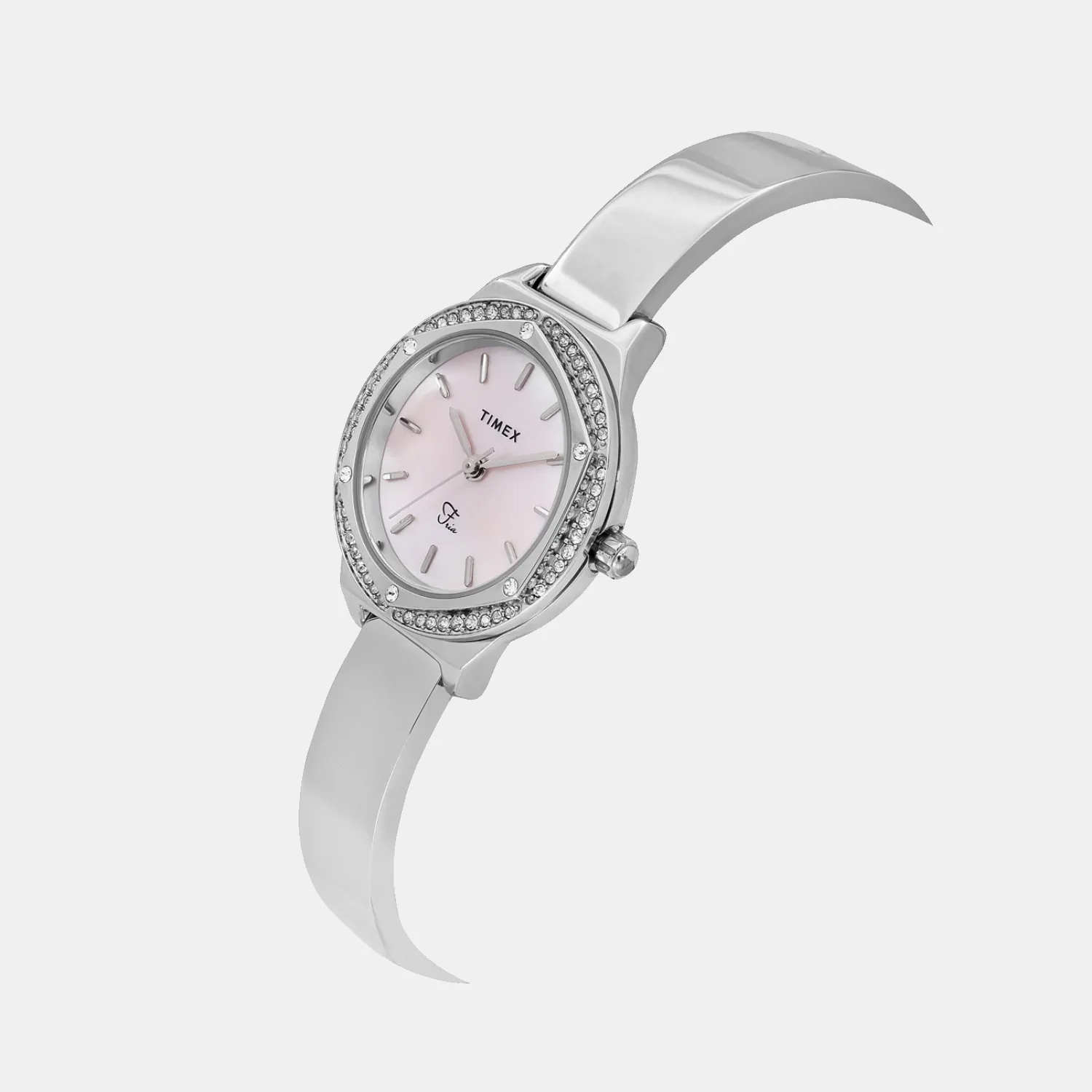 Fria Women Quartz Mother of Pearl Dial Analog Brass Watch TWEL24200 - Image 2