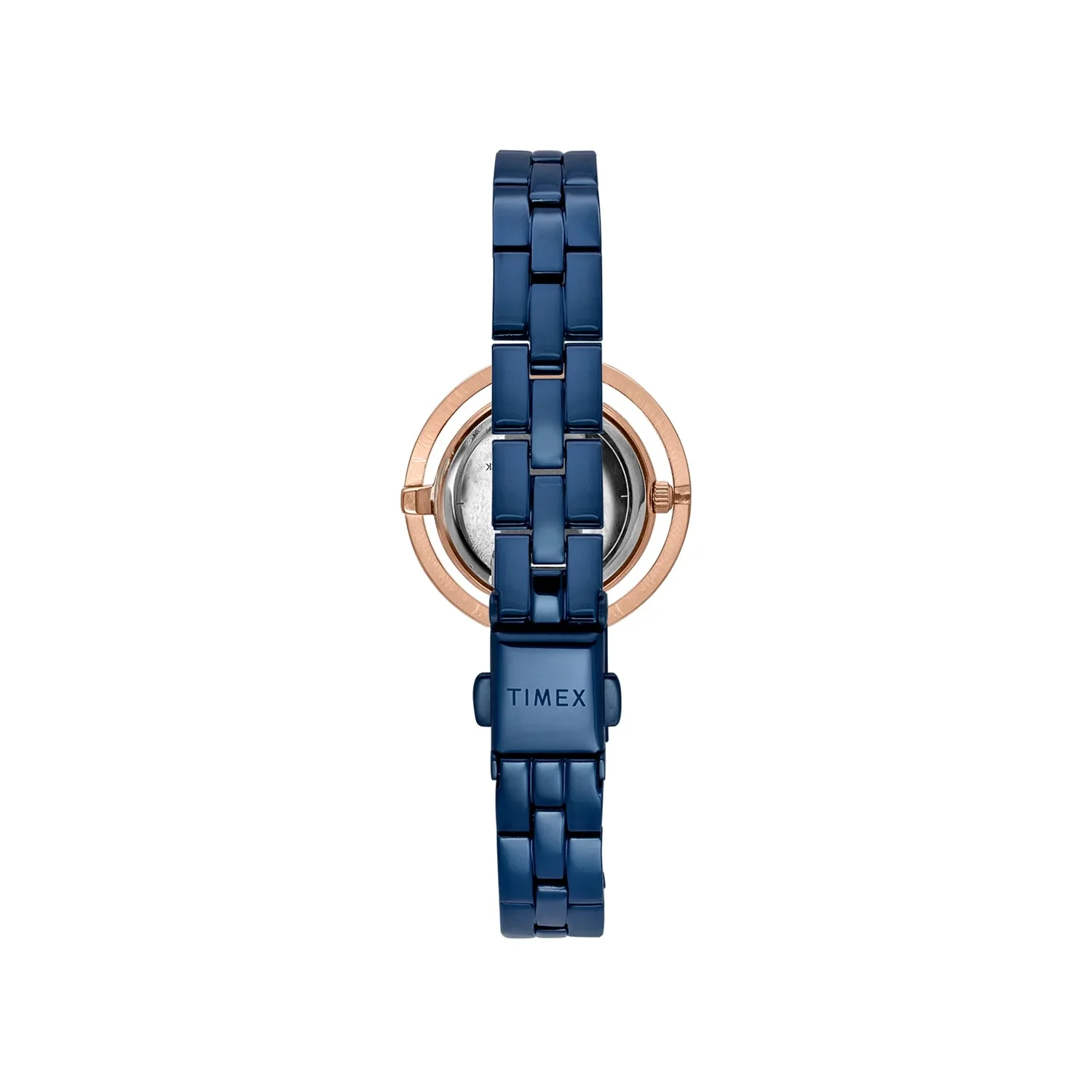 Fria Women Quartz Blue Dial Analog Brass Watch TWEL24302 - Image 4