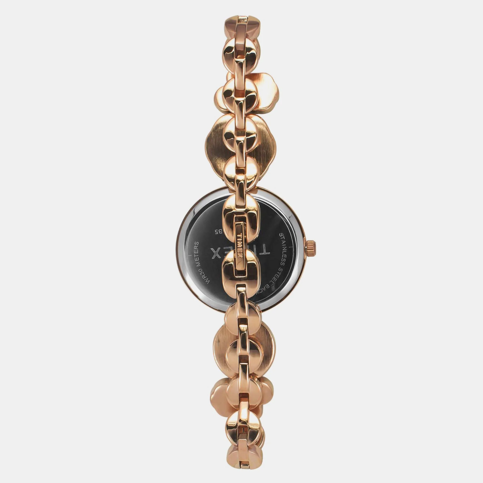 Fria Women Quartz Pink Dial Analog Brass Watch TWEL17001 - Image 4