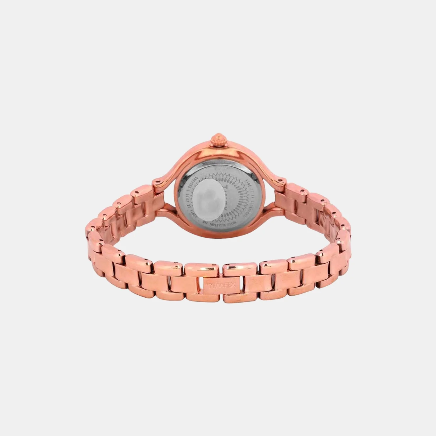 Fria Women Quartz Rose Gold Dial Analog Brass Watch TWEL14006 - Image 2