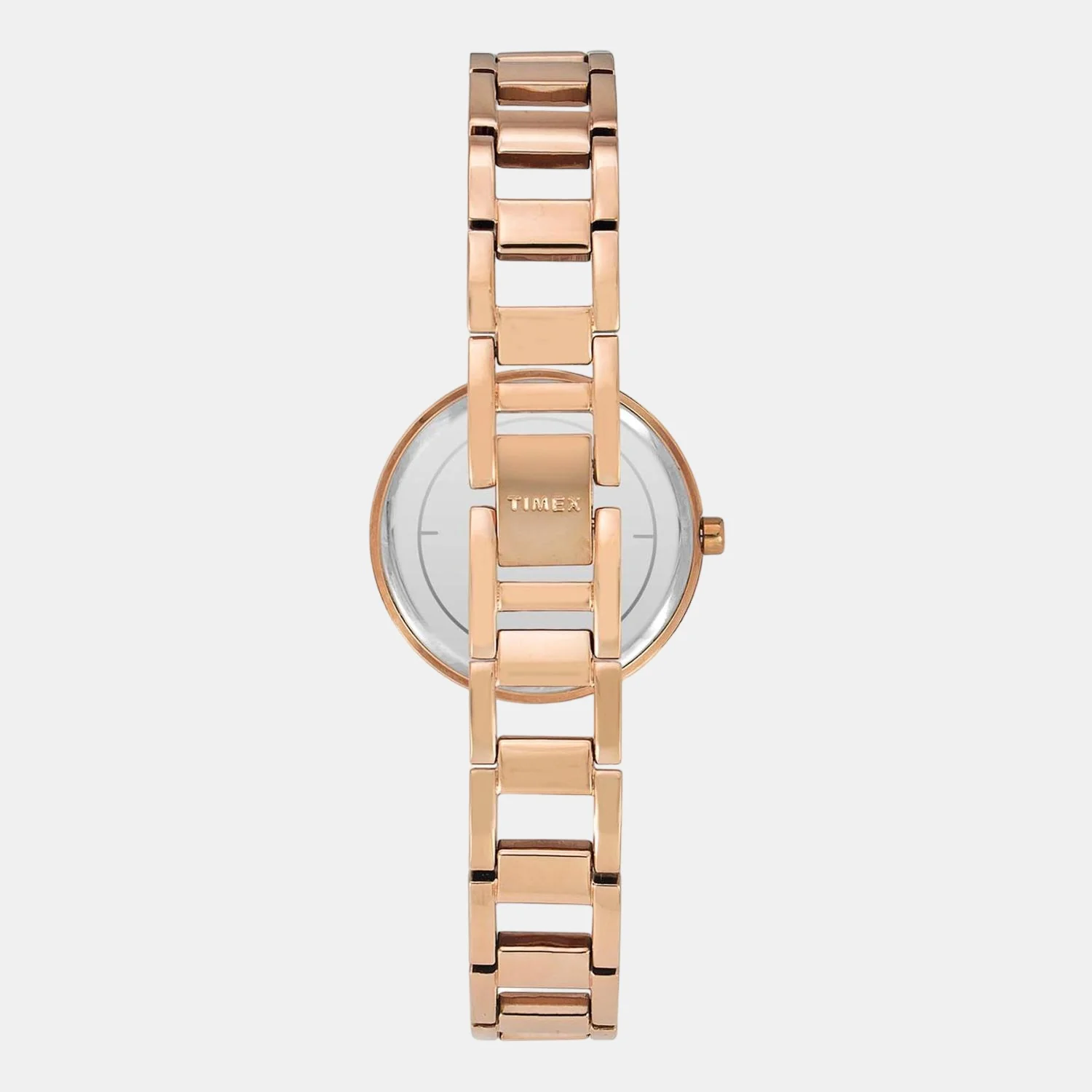 Fria Women Quartz Rose Gold Dial Analog Stainless Steel Watch TWEL15300 - Image 2