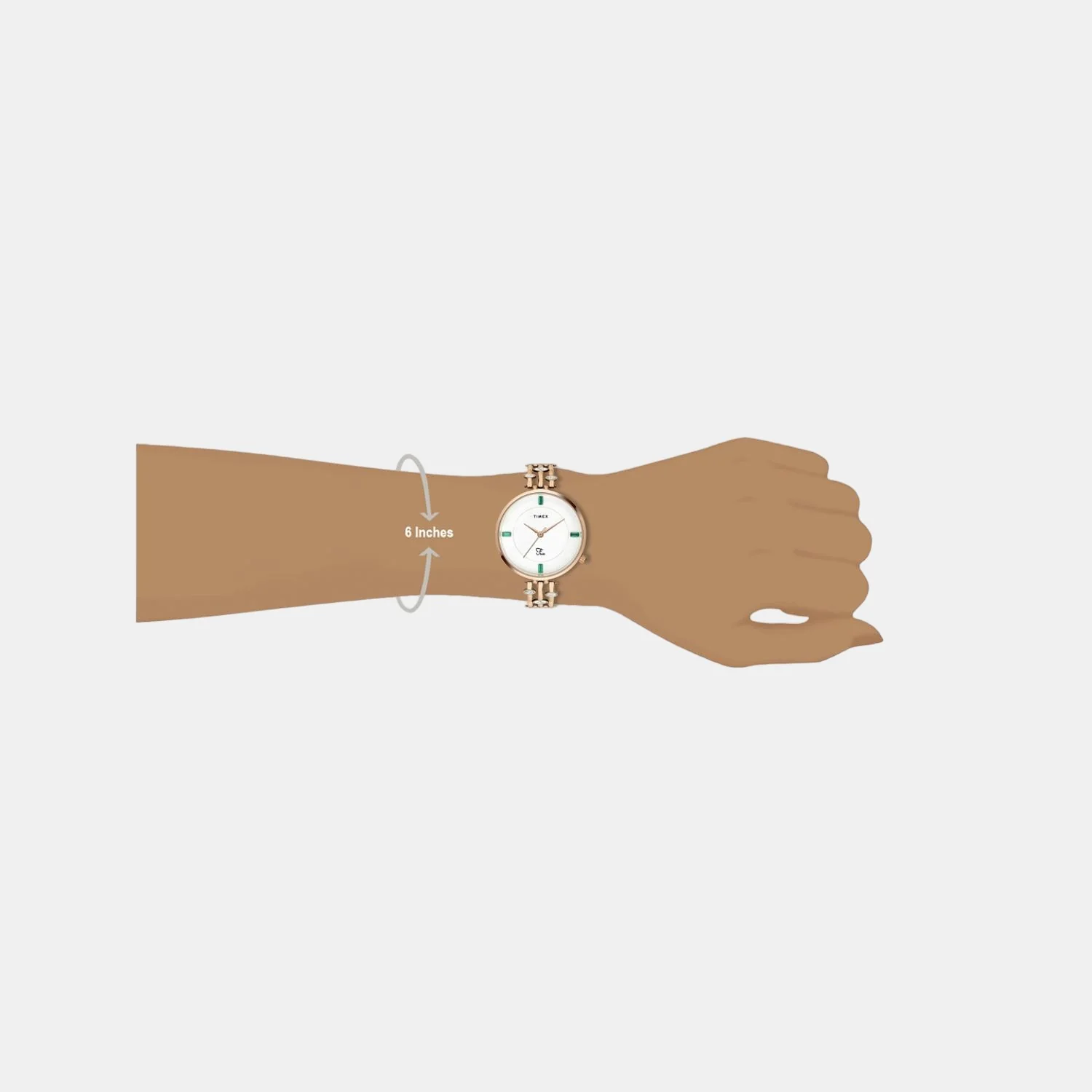 Fria Women Quartz White Dial Analog Stainless Steel Watch TWEL16000 - Image 6