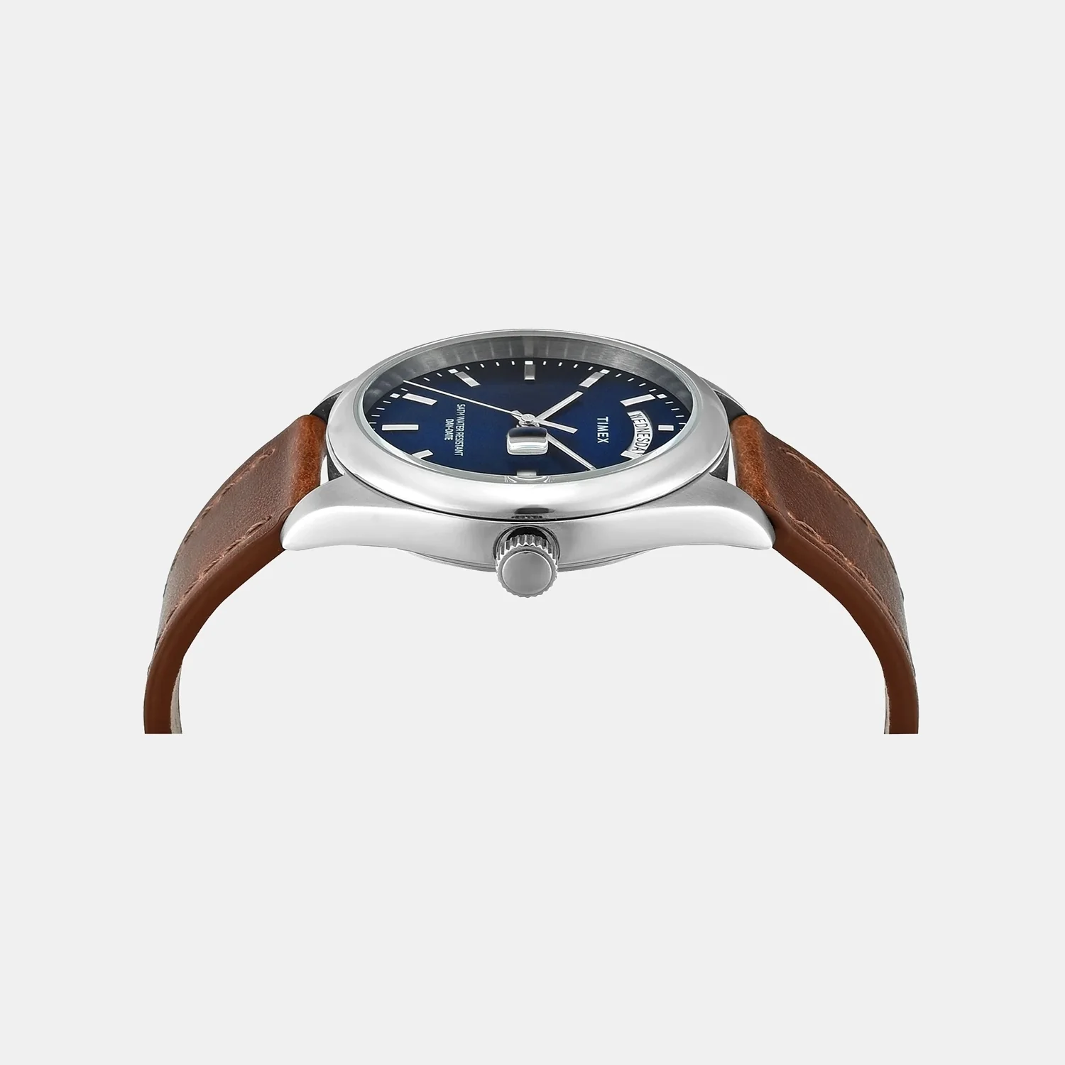 Legacy Men Quartz Blue Dial Analog Leather Watch TWEG27105 - Image 3
