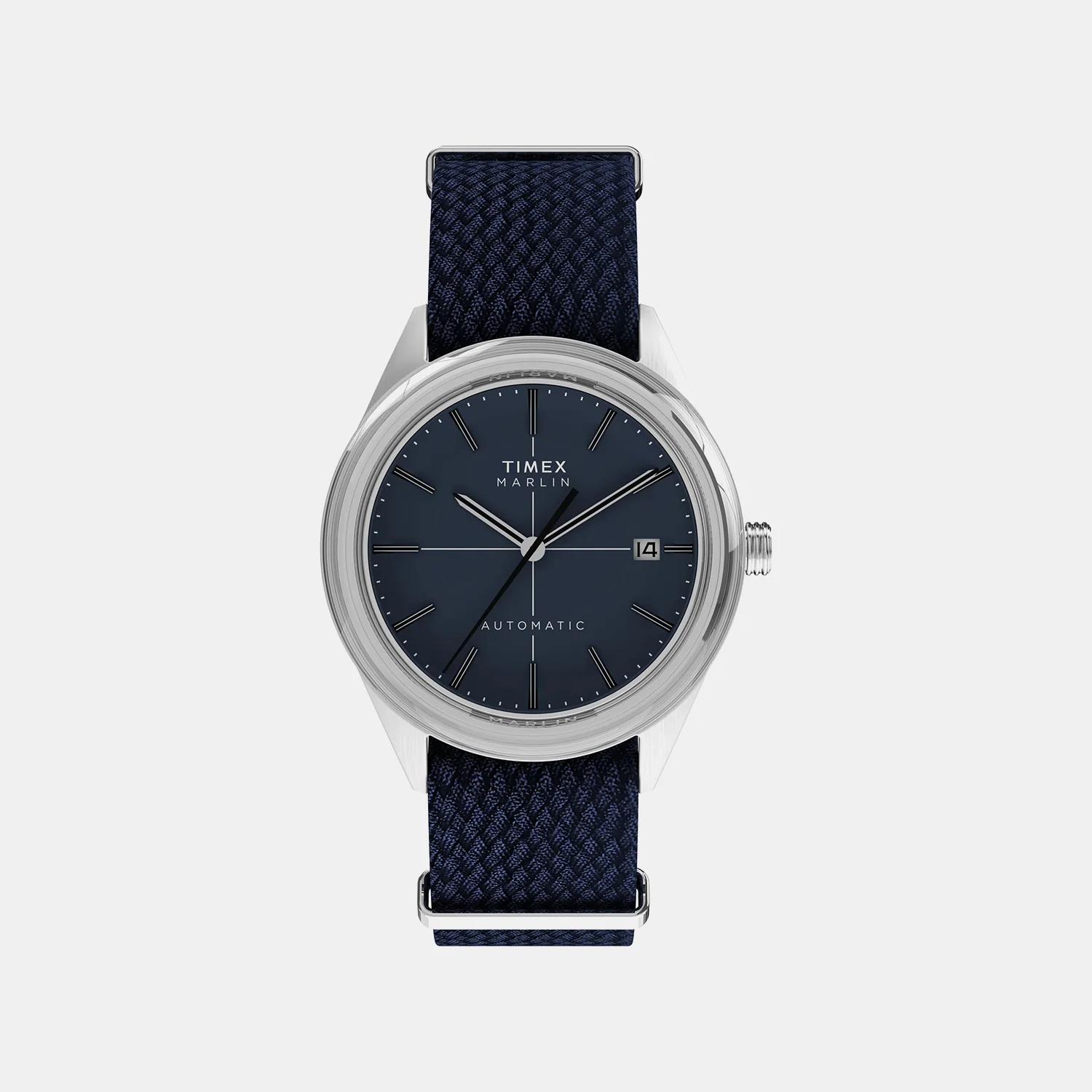Marlin Men Automatic Blue Dial Analog Fabric Watch TW2Y24500UJ